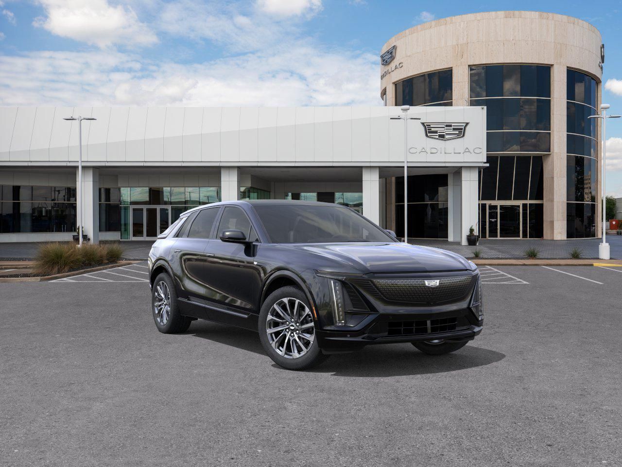 Stellar Black Metallic 2027 Cadillac LYRIQ SUV / Crossover All-Wheel Drive 1-Speed Automatic