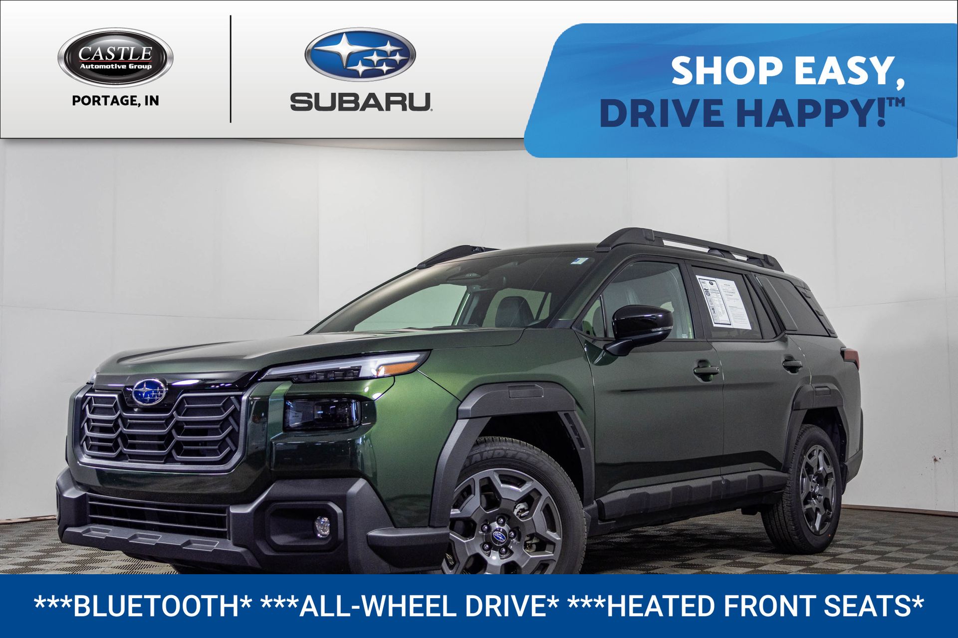 Deep Emerald Green Pearl 2026 Subaru Outback Premium AWD SUV / Crossover All-Wheel Drive Continuously Variable Transmission