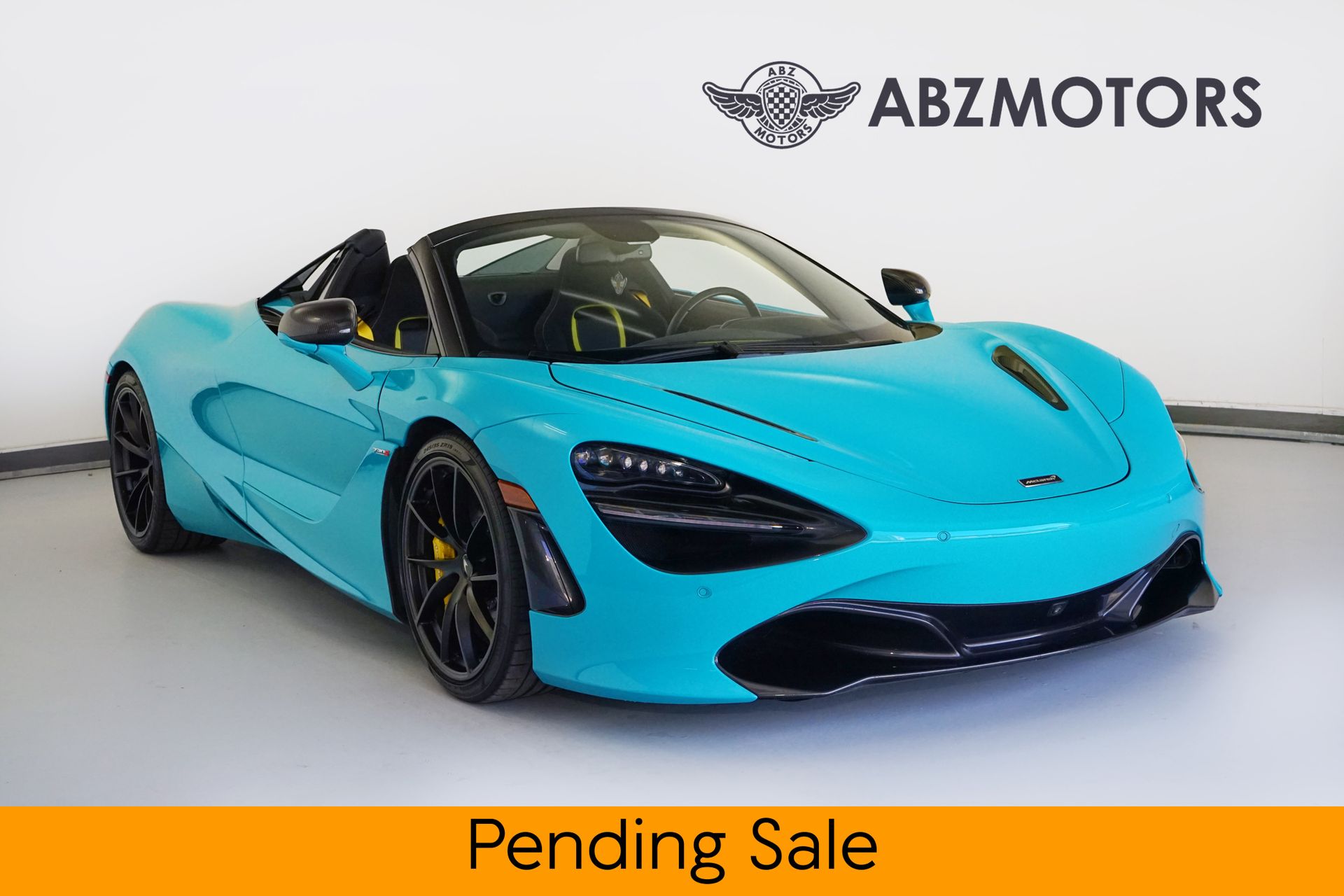 Blue 2022 McLaren 720S Performance Spider RWD Convertible Rear-Wheel Drive Automatic