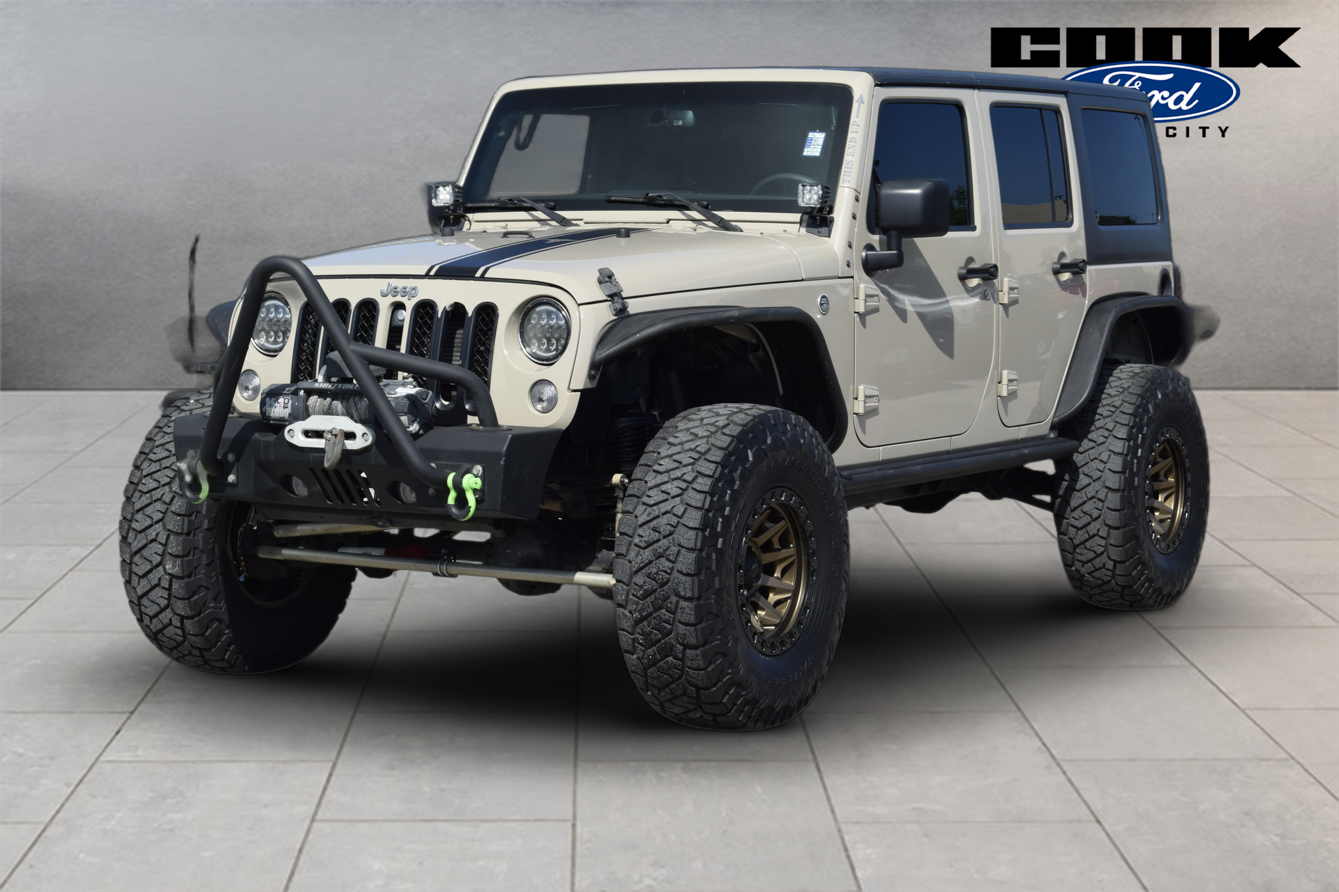 2016 Jeep Wrangler Unlimited Sport Beige at DeMontrond Automotive Group
