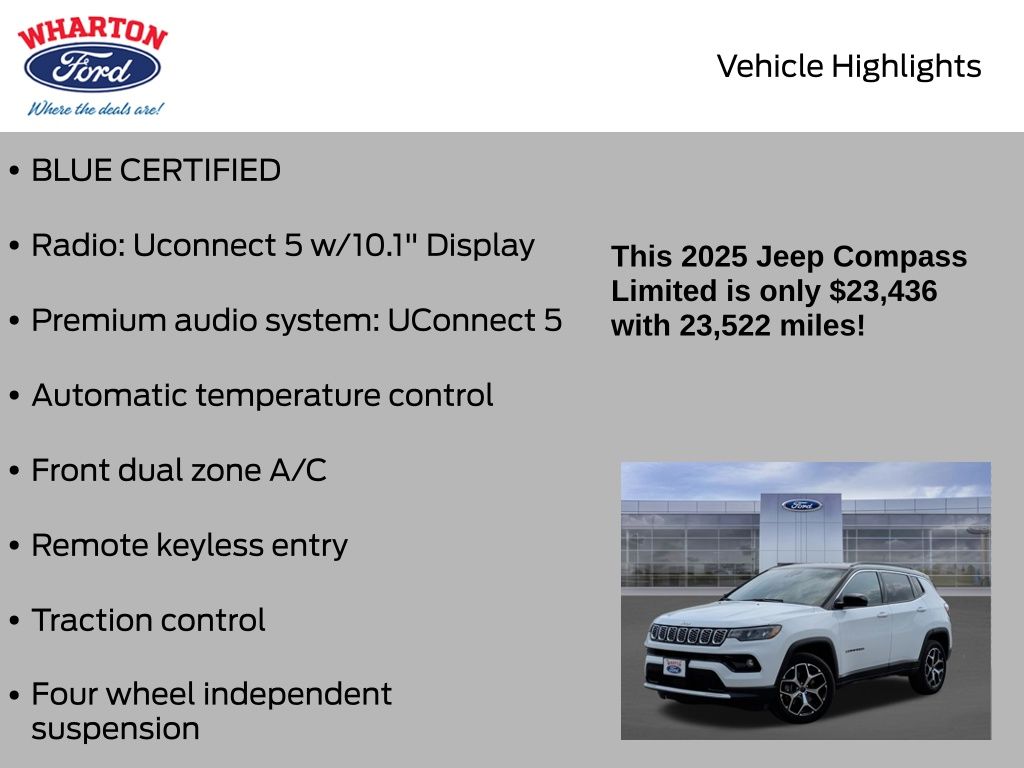 2025 Jeep Compass Limited - 4