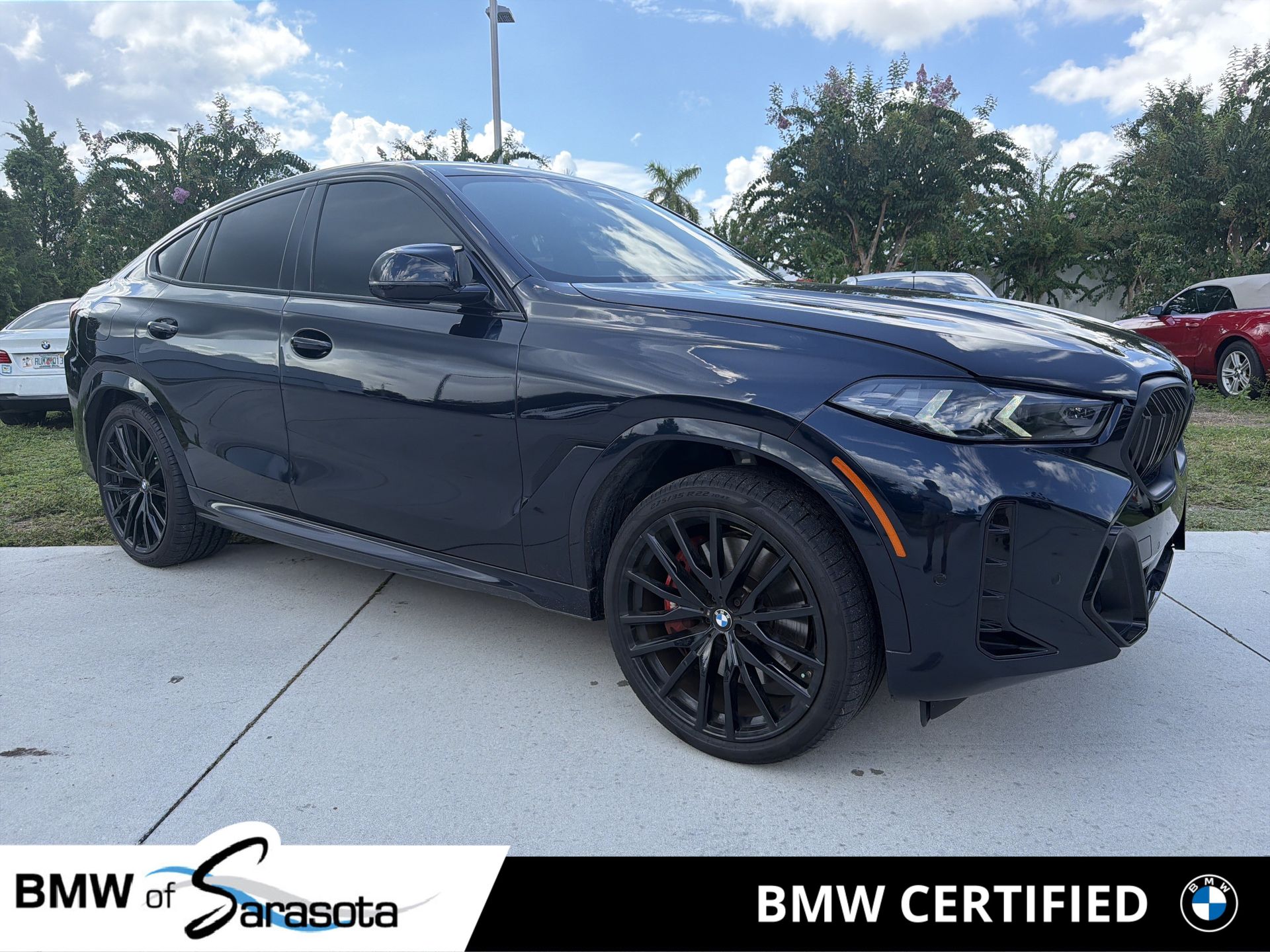Carbon Black Metallic 2025 BMW X6 SUV / Crossover All-Wheel Drive 8-Speed Automatic
