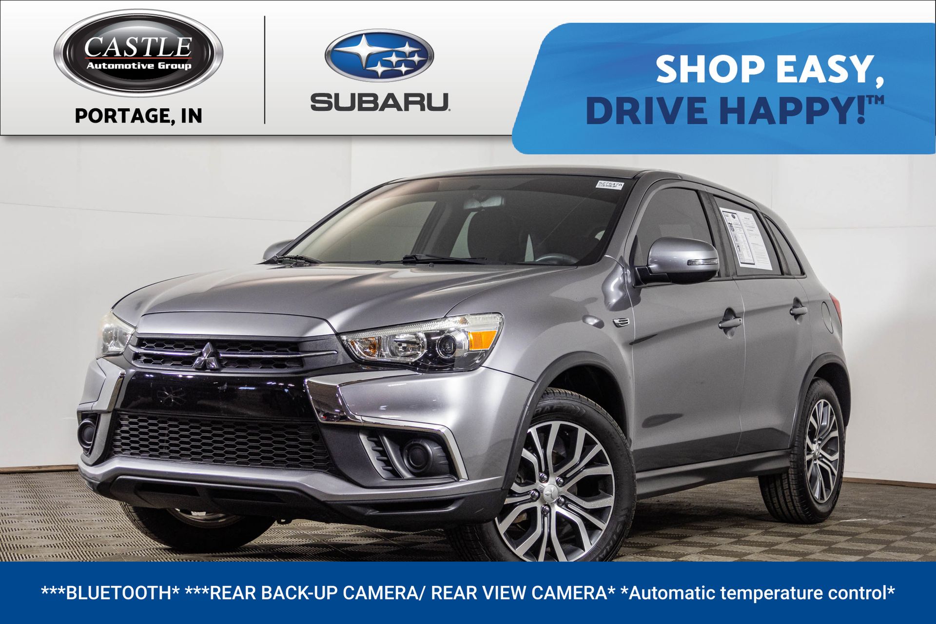 Silver 2018 Mitsubishi Outlander Sport ES SUV / Crossover Front-Wheel Drive Continuously Variable Transmission