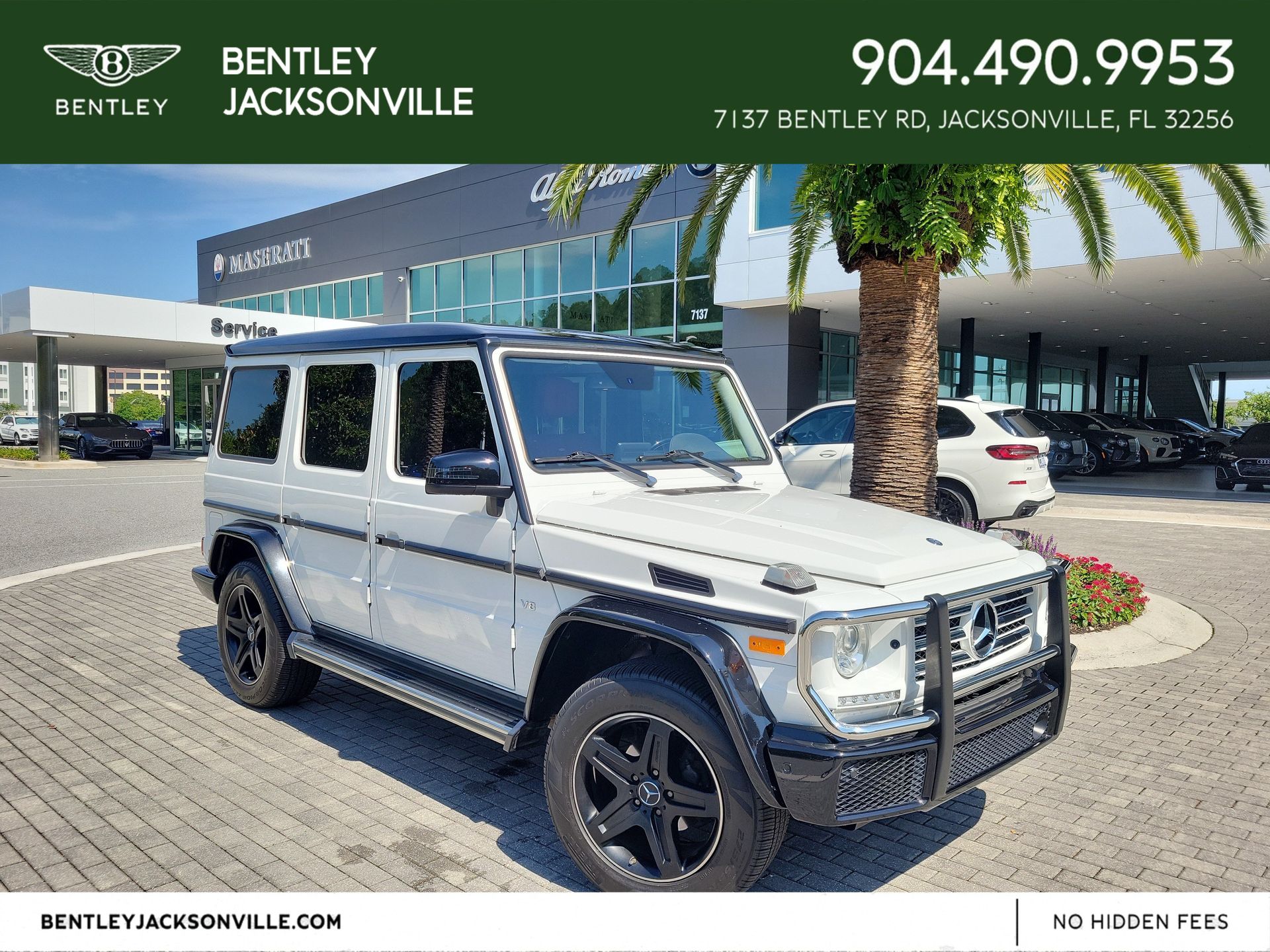 White 2017 Mercedes-Benz G-Class SUV / Crossover All-Wheel Drive 7-Speed Automatic