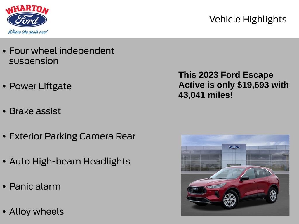 2023 Ford Escape Active - 9