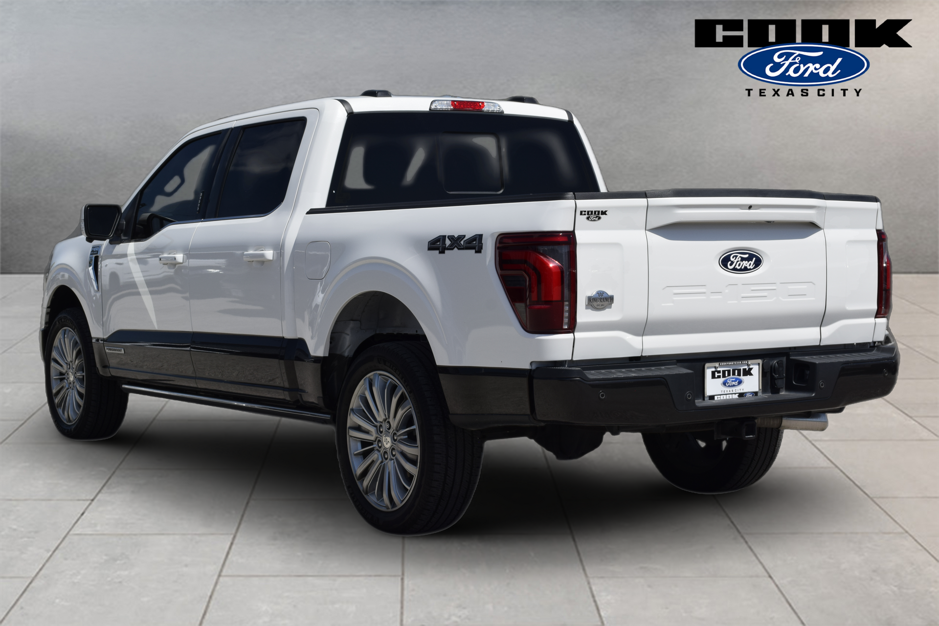 2024 Ford F-150 King Ranch White at DeMontrond Gulf Freeway