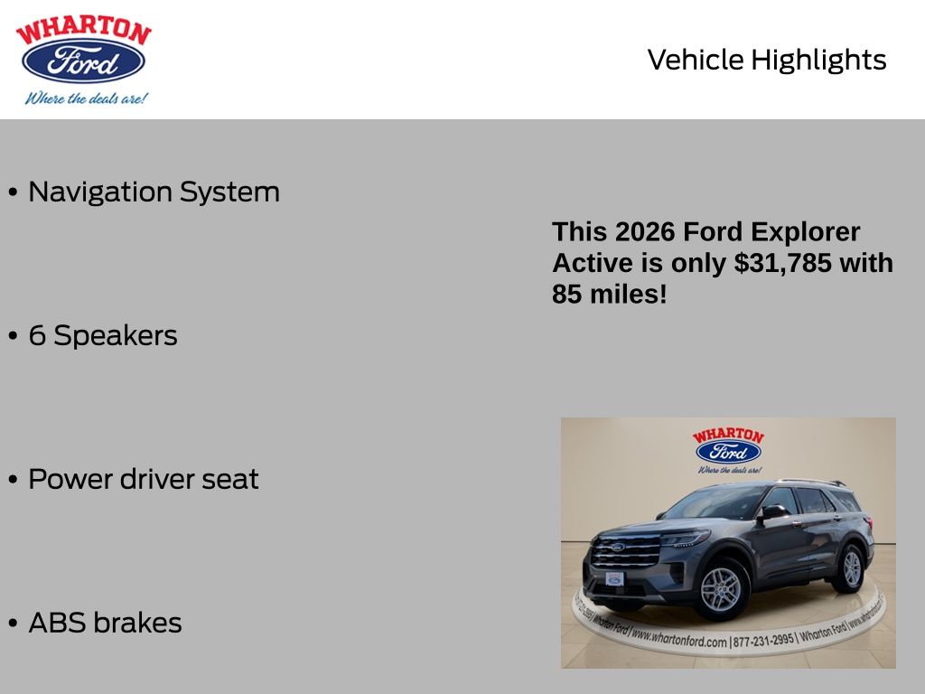 2026 Ford Explorer Active - 4