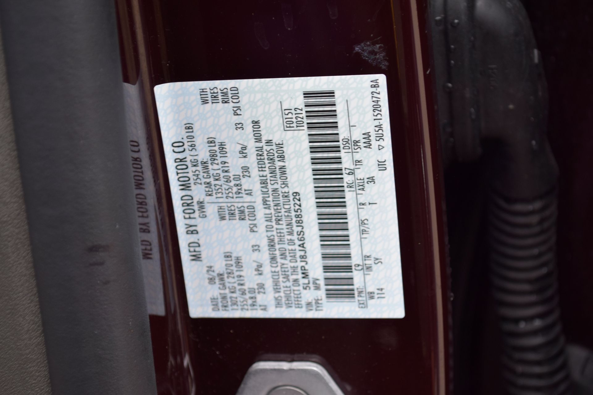 2025 Lincoln Nautilus Premiere Red at Parkway Family Mazda