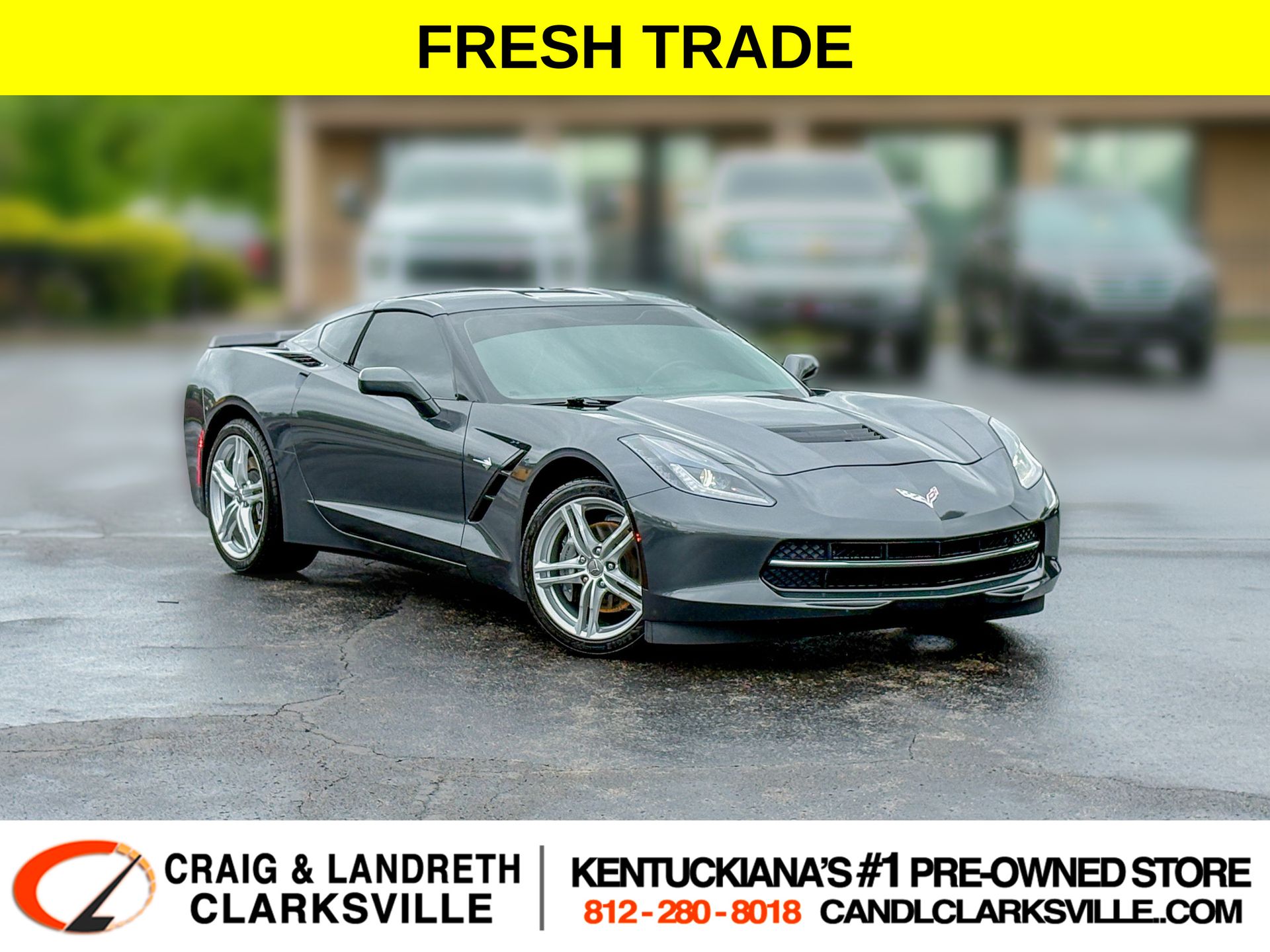 2017 Chevrolet Corvette Stingray 1LT Coupe RWD