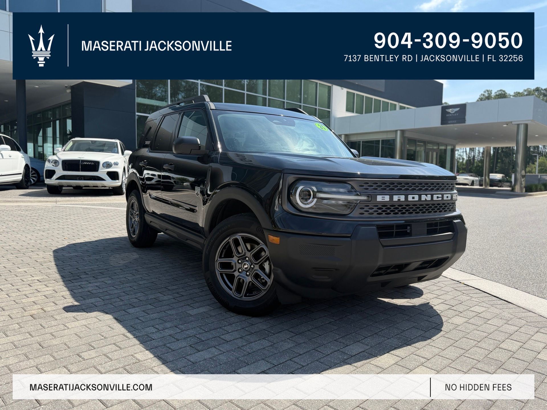 Shadow Black 2025 Ford Bronco Sport SUV / Crossover All-Wheel Drive Automatic
