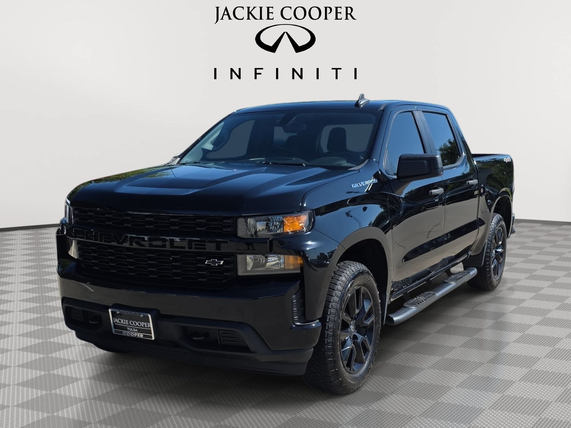 Black 2021 Chevrolet Silverado 1500 Pickup Truck Four-Wheel Drive 8-Speed Automatic