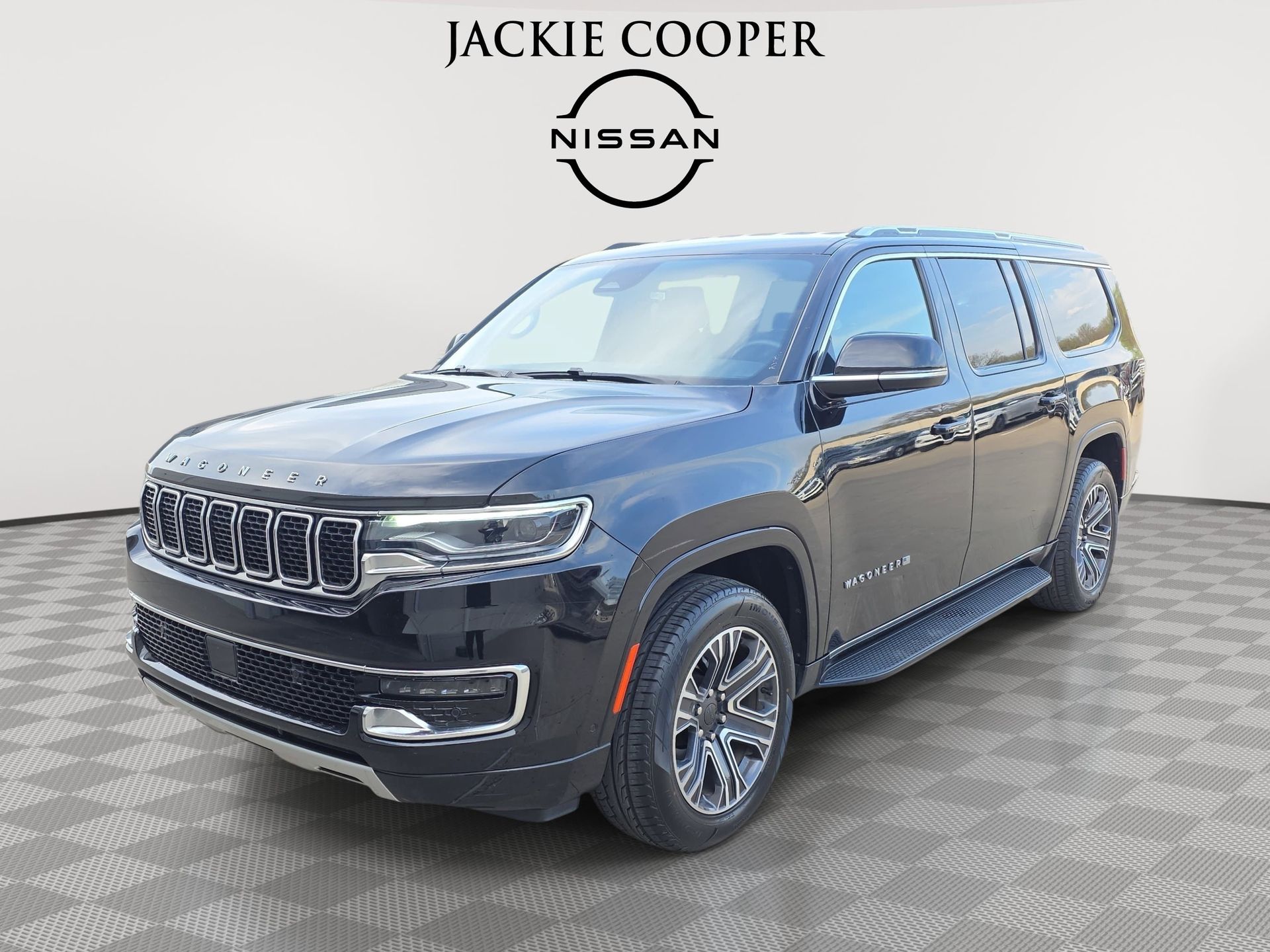 Diamond Black Crystal Pearlcoat 2024 Jeep Wagoneer L Series II RWD SUV / Crossover 4X2 8-Speed Automatic