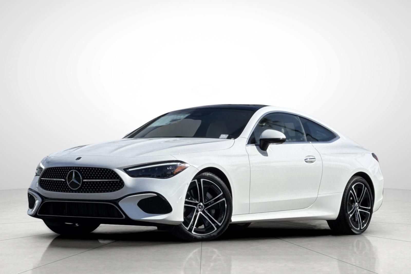 Polar White 2026 Mercedes-Benz CLE 300 4MATIC Coupe All-Wheel Drive 9-Speed Automatic