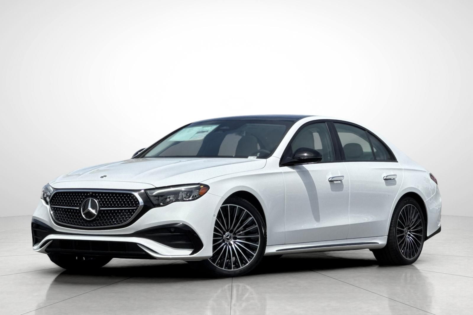 Polar White 2026 Mercedes-Benz E-Class Sedan Rear-Wheel Drive 9-Speed Automatic