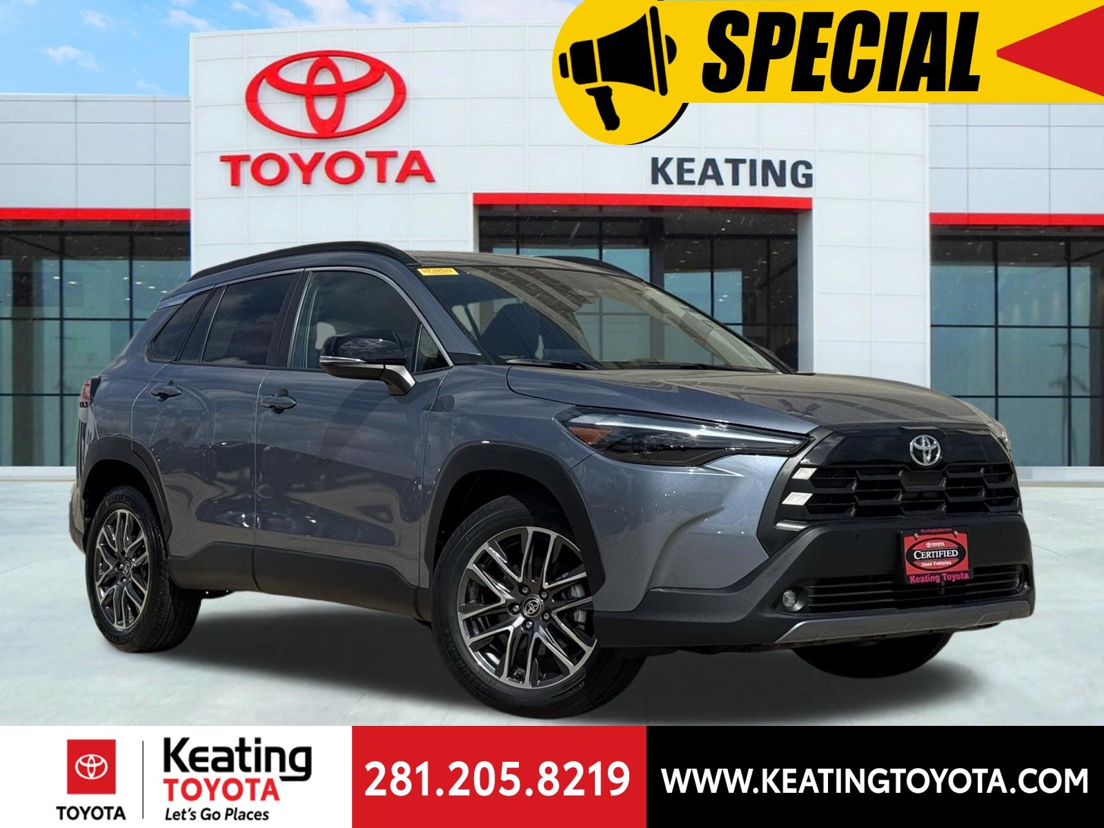 Celestite 2026 Toyota Corolla Cross XLE FWD SUV / Crossover Front-Wheel Drive Continuously Variable Transmission