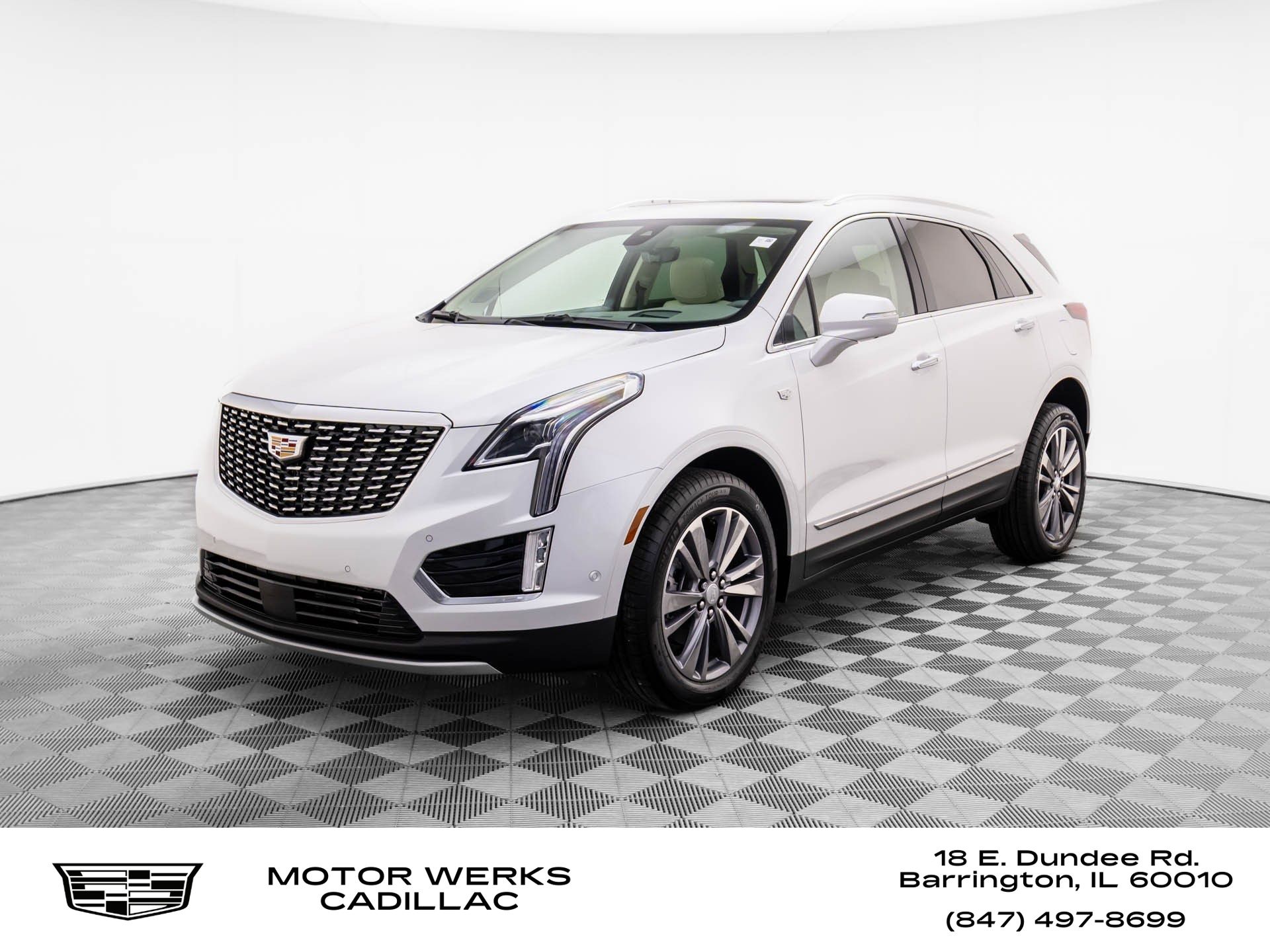 Crystal White Tricoat 2026 Cadillac XT5 SUV / Crossover Four-Wheel Drive 9-Speed Automatic