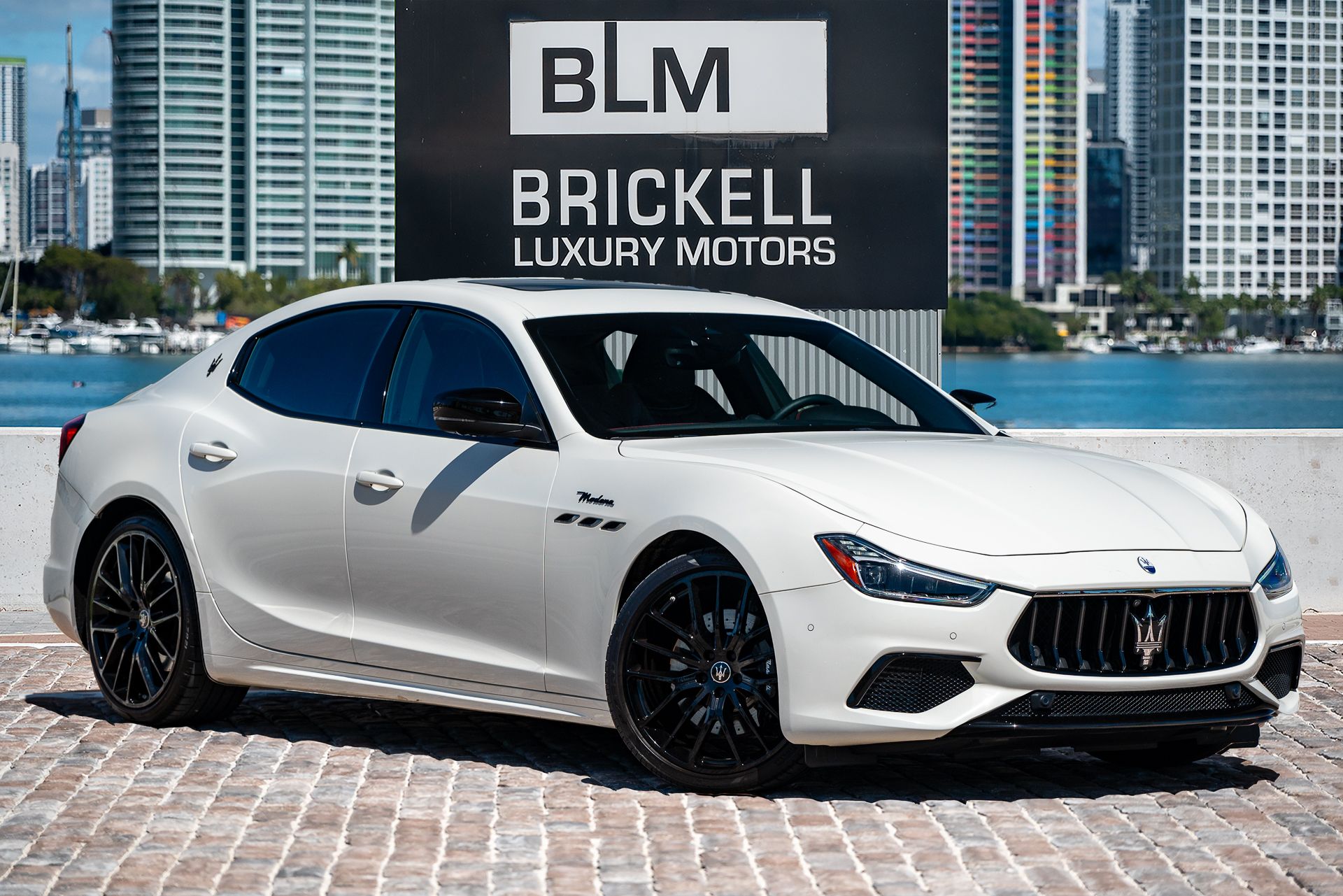 Bianco 2024 Maserati Ghibli Modena Ultima Q4 AWD Sedan All-Wheel Drive 8-Speed Automatic