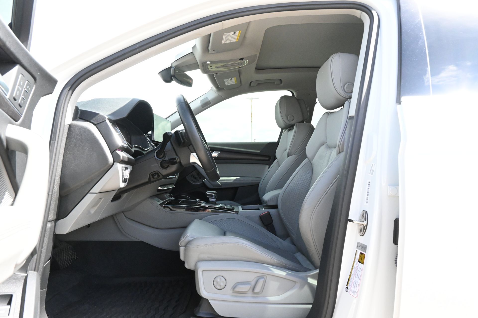 2021 Audi Q5 45 Prestige White at Genesis of Spring