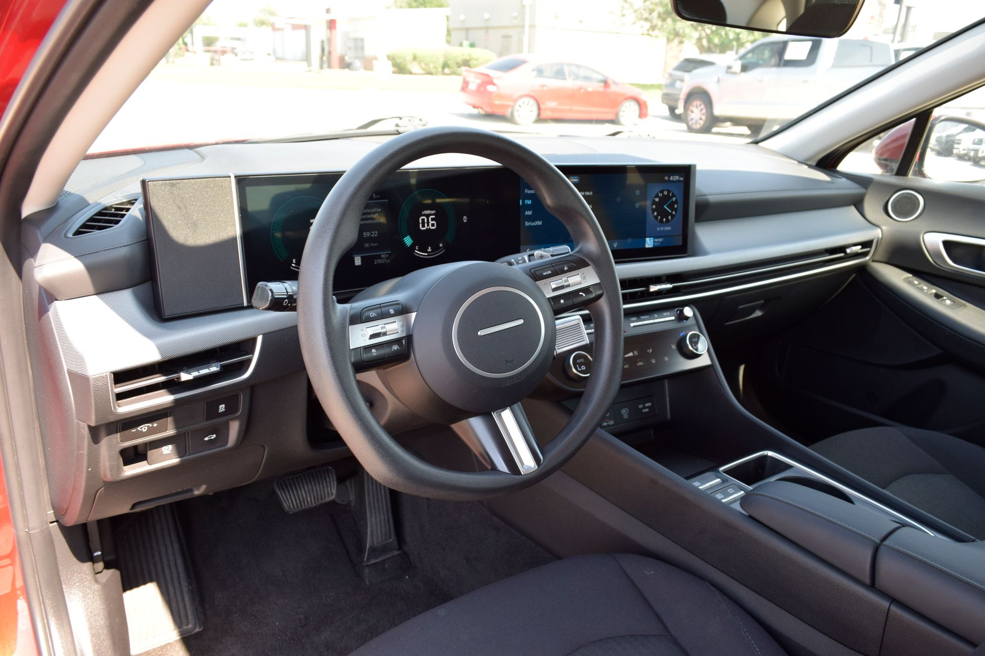 2025 Hyundai Sonata SEL Red at Classic Elite Chevrolet Sugar Land