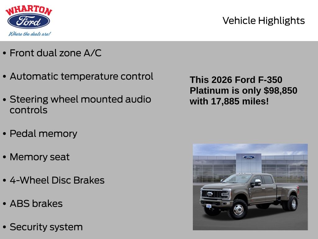 2026 Ford F-350SD Platinum - 10