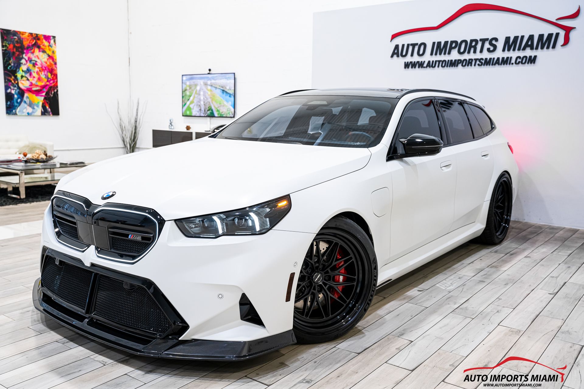 Alpine White 2026 BMW M5 Wagon All-Wheel Drive 8-Speed Automatic