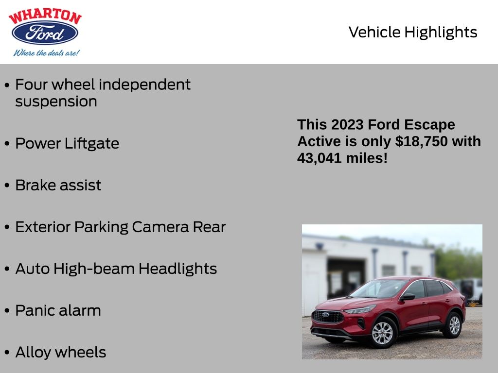 2023 Ford Escape Active - 9