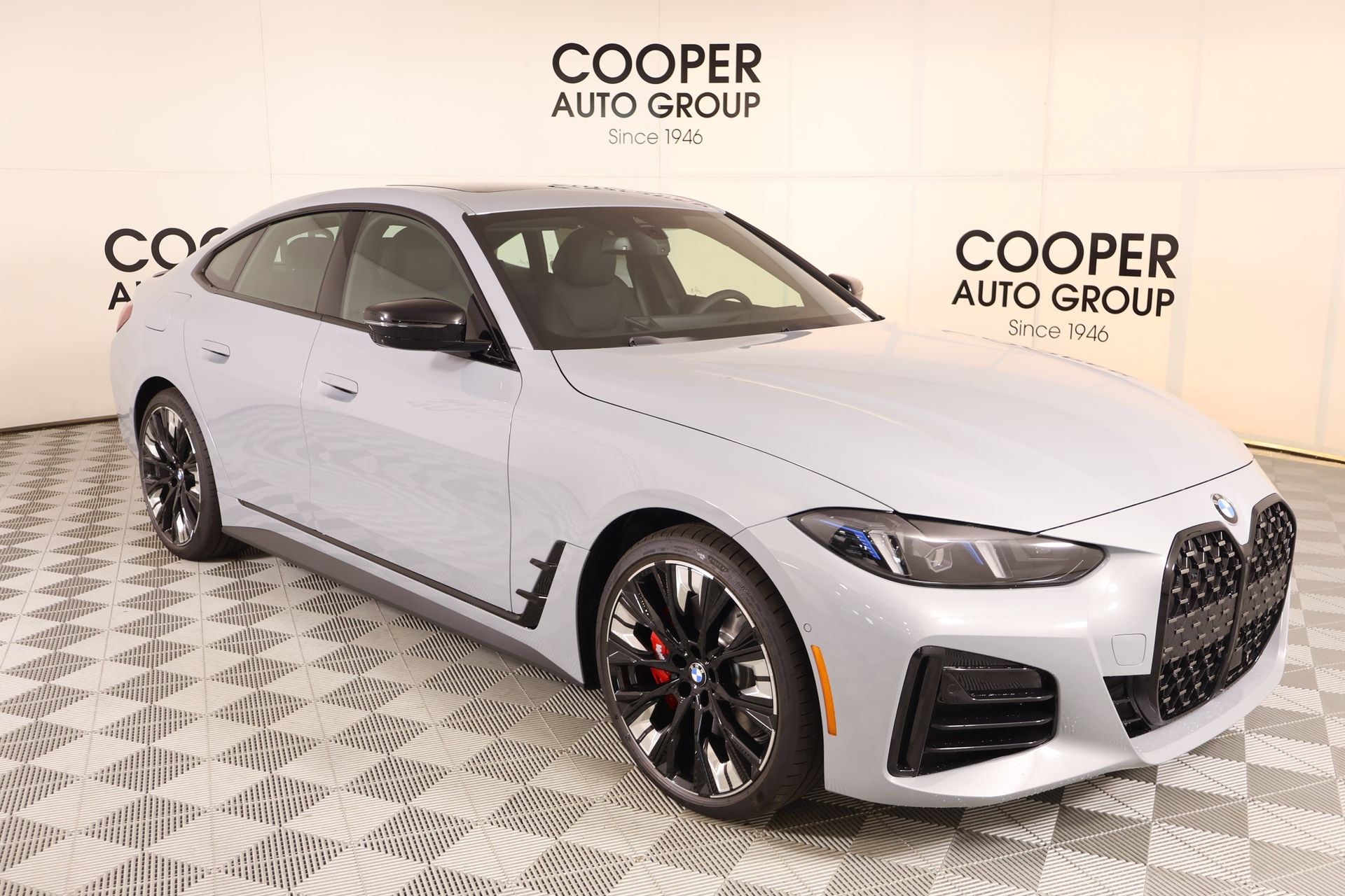 Gray (Brooklyn Grey Metallic) 2026 BMW 4 Series Sedan All-Wheel Drive 8-Speed Automatic