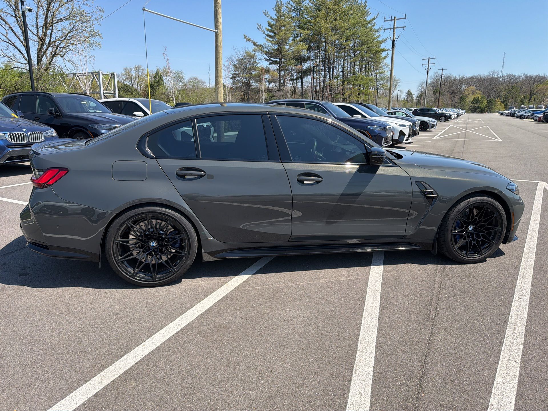 used 2024 BMW M3 car, priced at $89,900