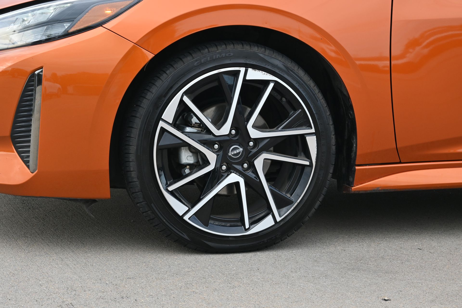 2025 Nissan Sentra SR Orange at South Houston Nissan