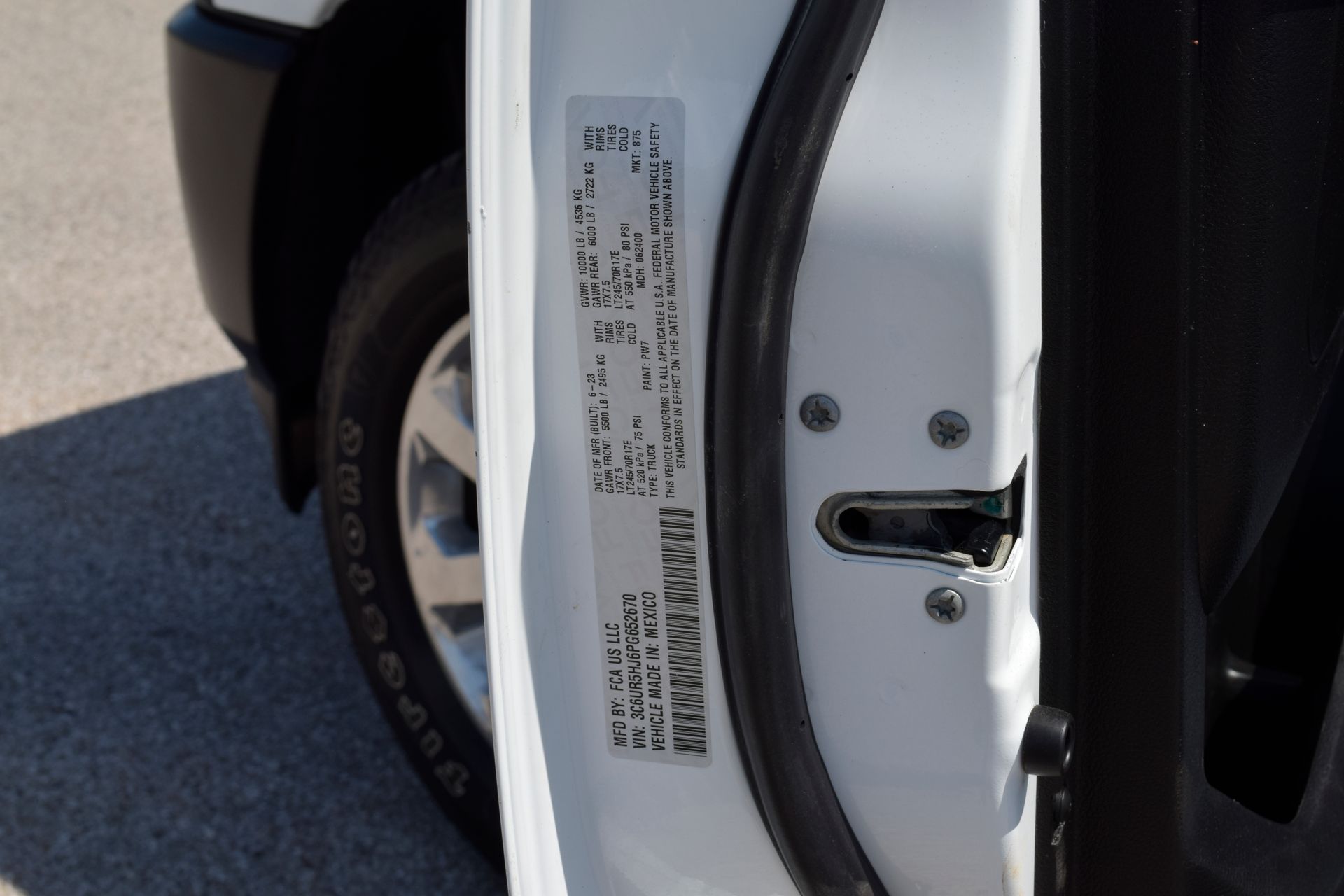 2023 Ram 2500 Tradesman White at DeMontrond Auto Country