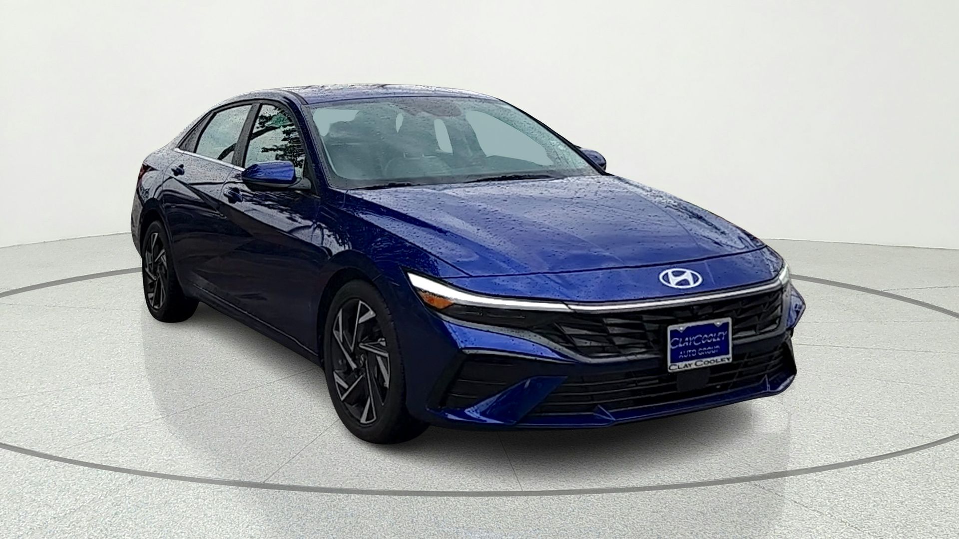 Intense Blue 2024 Hyundai Elantra Sedan Front-Wheel Drive Continuously Variable Transmission