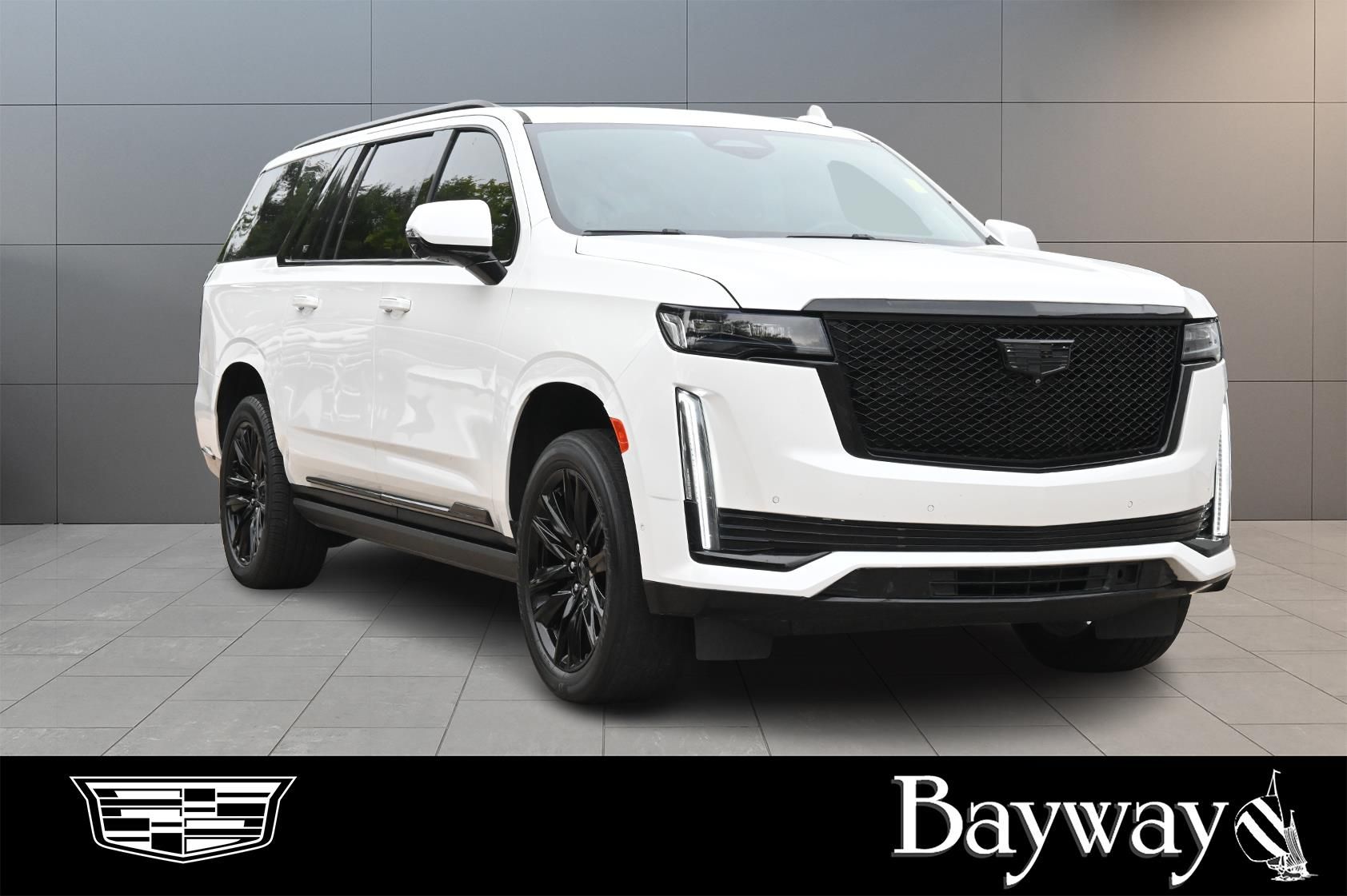2023 Cadillac Escalade ESV Sport White at Bayway Cadillac of The Woodlands