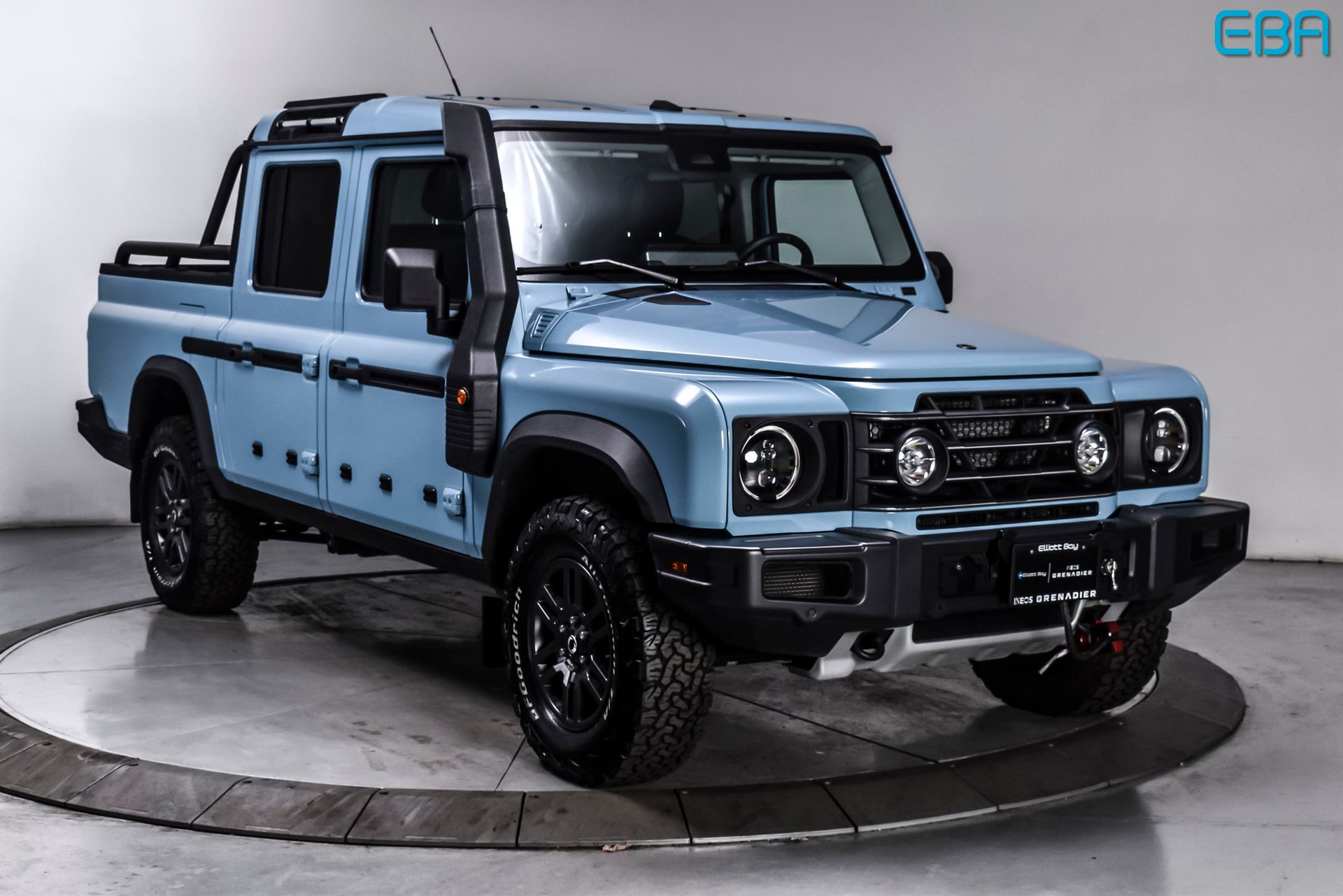 Eldoret Blue 2024 Ineos Quartermaster Trialmaster 4WD Pickup Truck Four-Wheel Drive 8-Speed Automatic