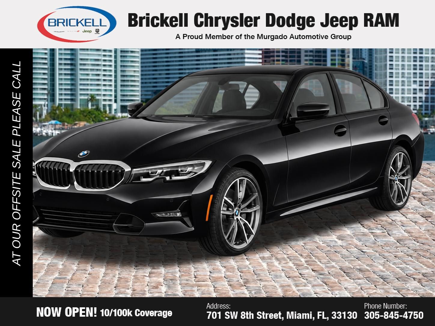 Black Sapphire Metallic 2020 BMW 3 Series Sedan Rear-Wheel Drive 8-Speed Automatic