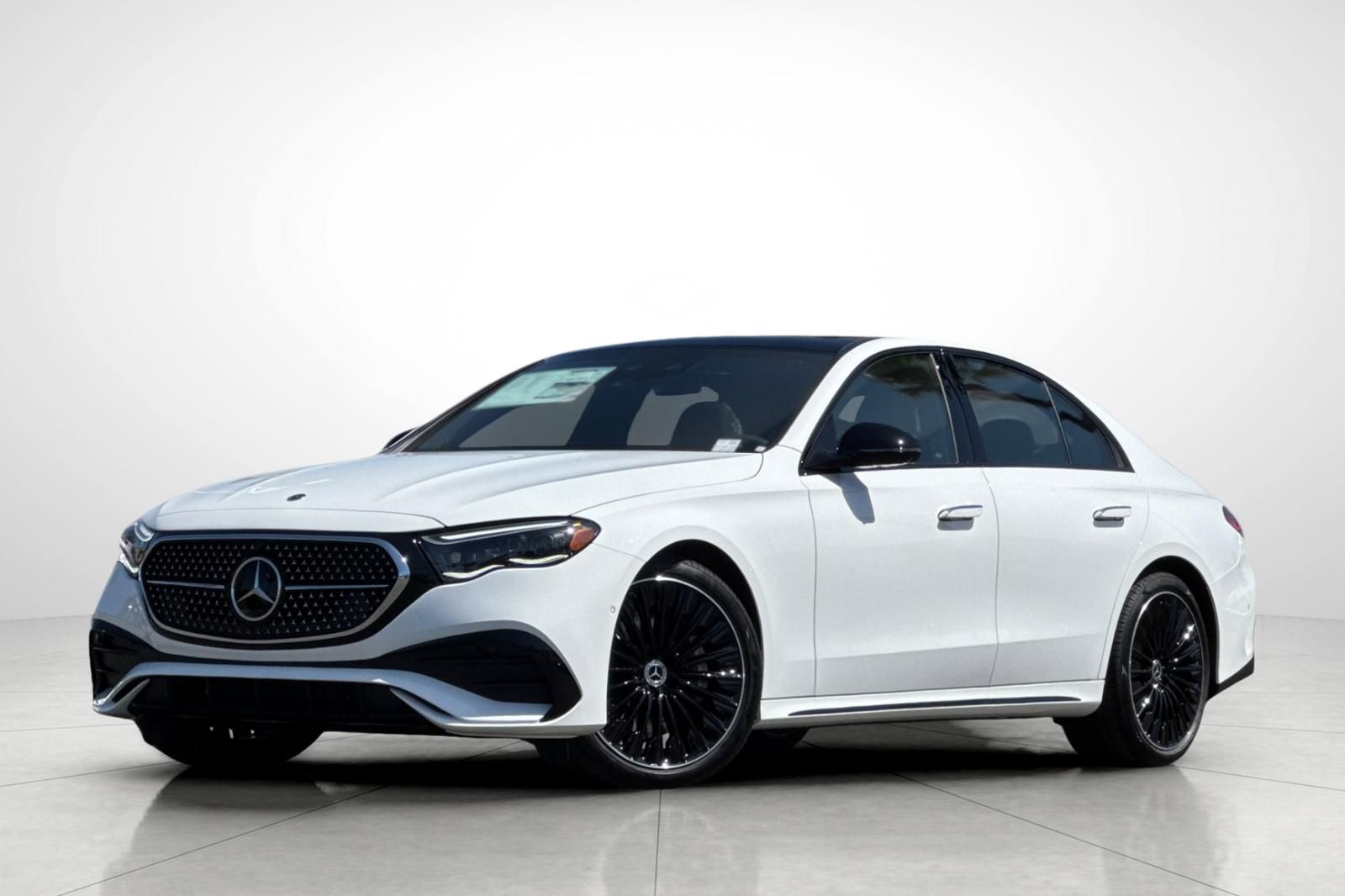 Polar White 2026 Mercedes-Benz E-Class Sedan All-Wheel Drive 9-Speed Automatic