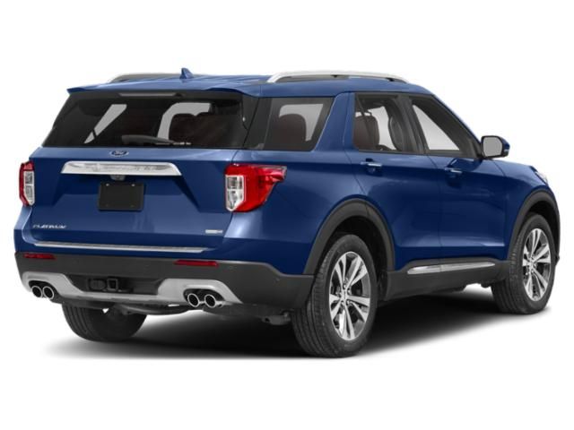 2022 Ford Explorer Platinum Blue at Classic Chevrolet Galveston
