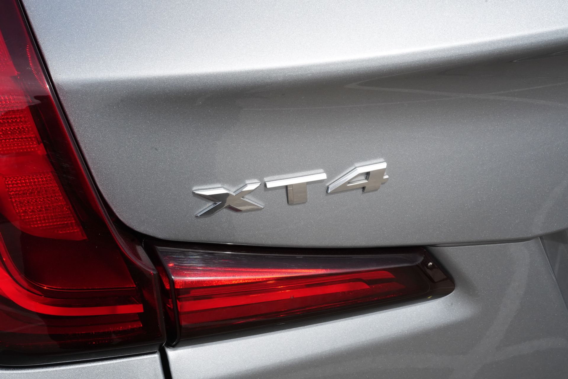 2025 Cadillac XT4 Premium Luxury Silver at Tom Peacock Cadillac