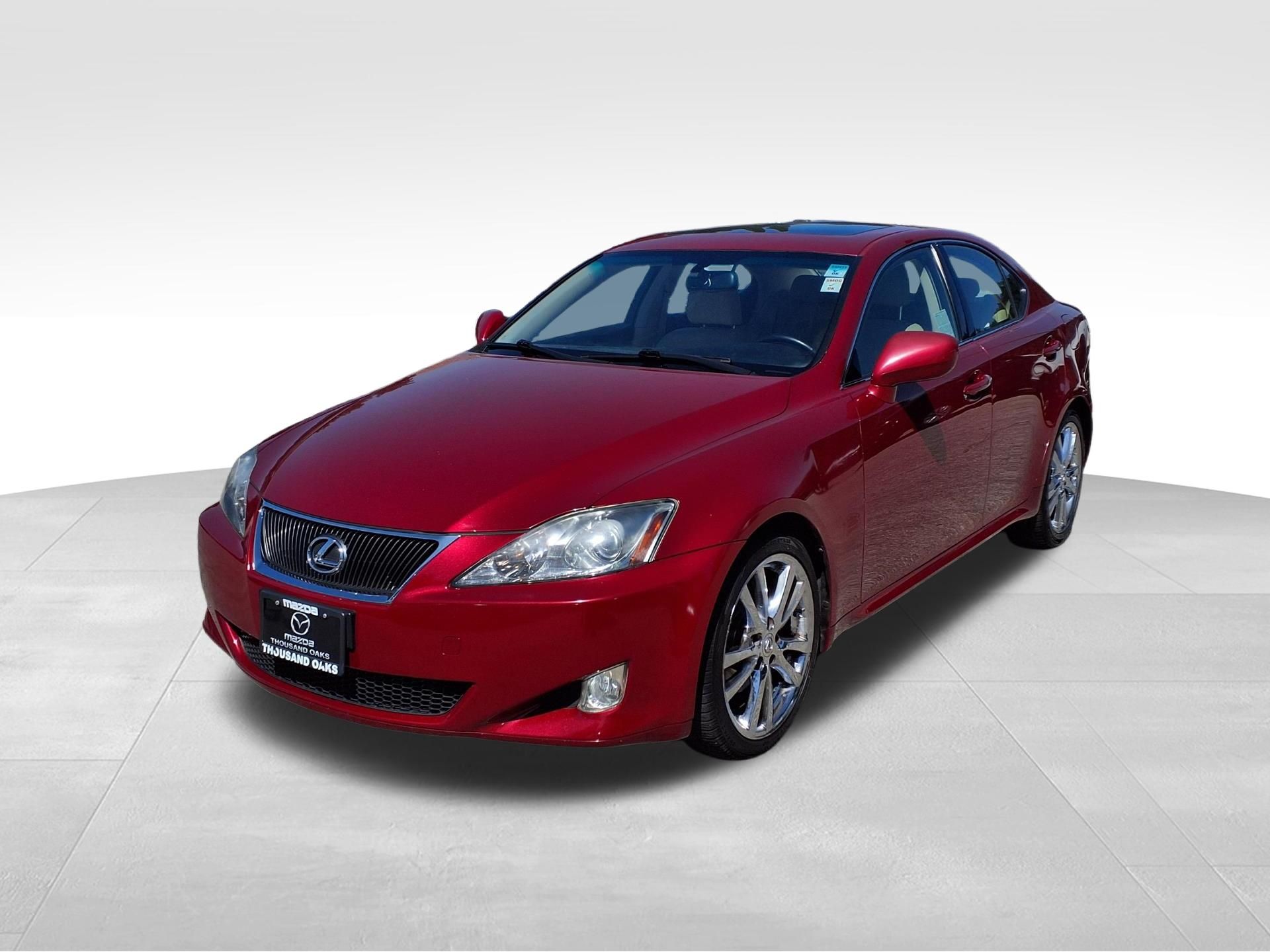 Matador Red Mica 2007 Lexus IS Sedan Rear-Wheel Drive 6-Speed Automatic