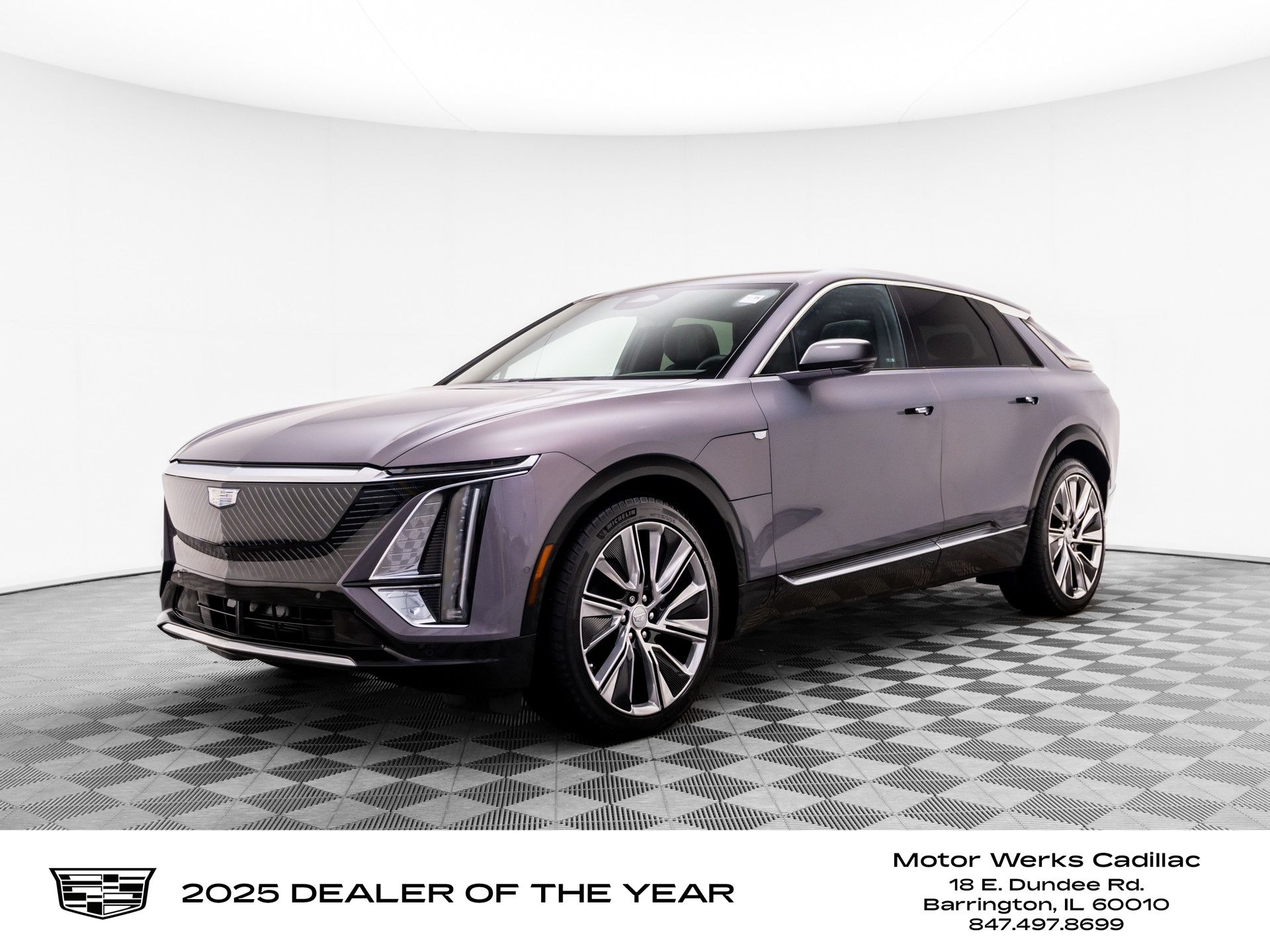 Celestial Metallic 2025 Cadillac LYRIQ Luxury 3 AWD SUV / Crossover All-Wheel Drive 1-Speed Automatic