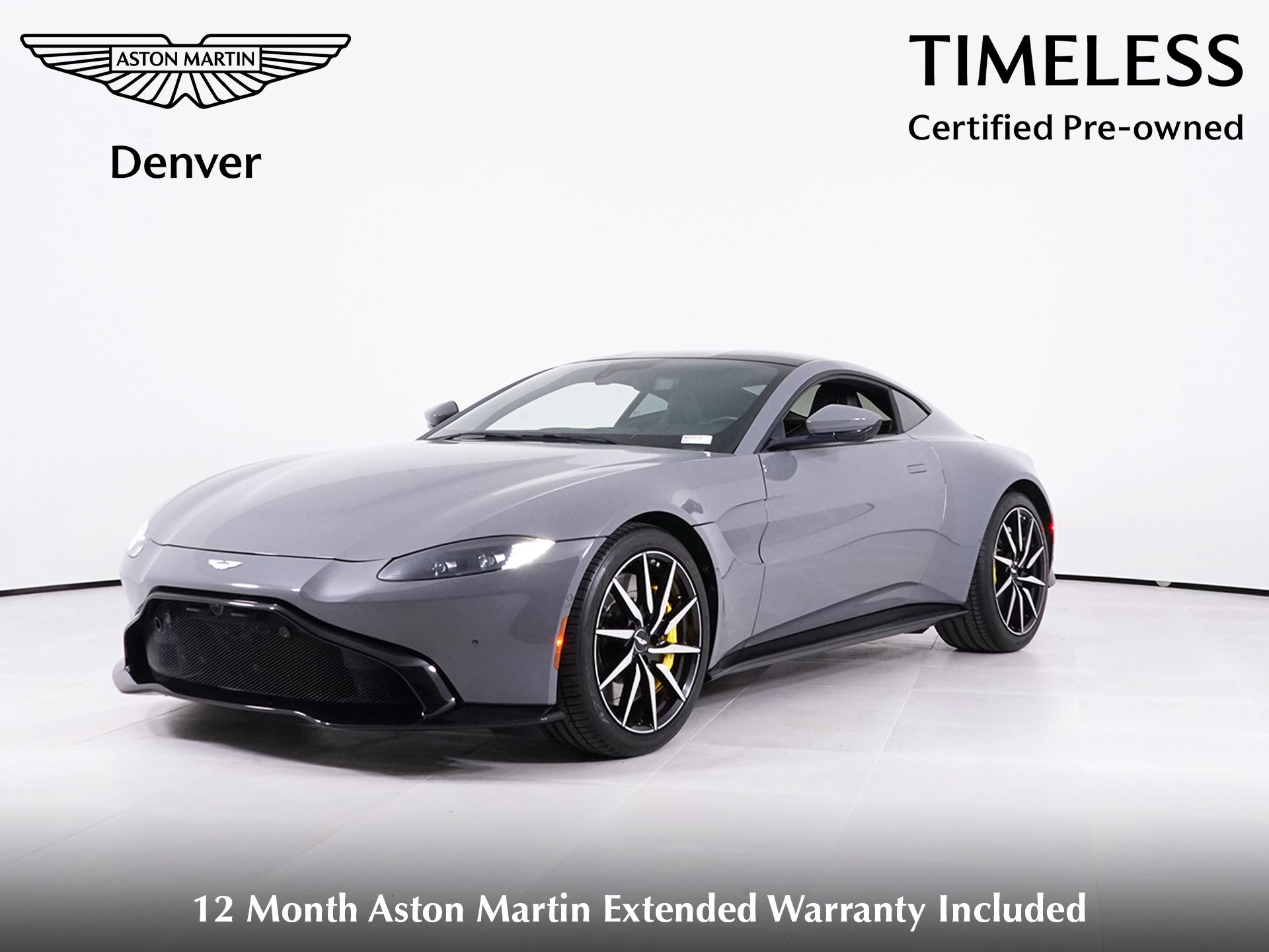 China Gray 2019 Aston Martin Vantage RWD Coupe Rear-Wheel Drive 8-Speed Automatic