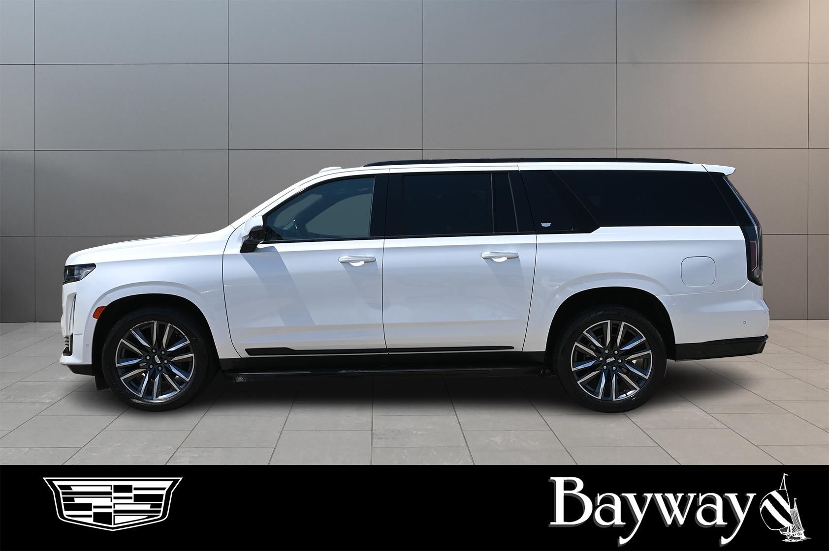 2021 Cadillac Escalade ESV Sport White at Shottenkirk Kia Fort Bend