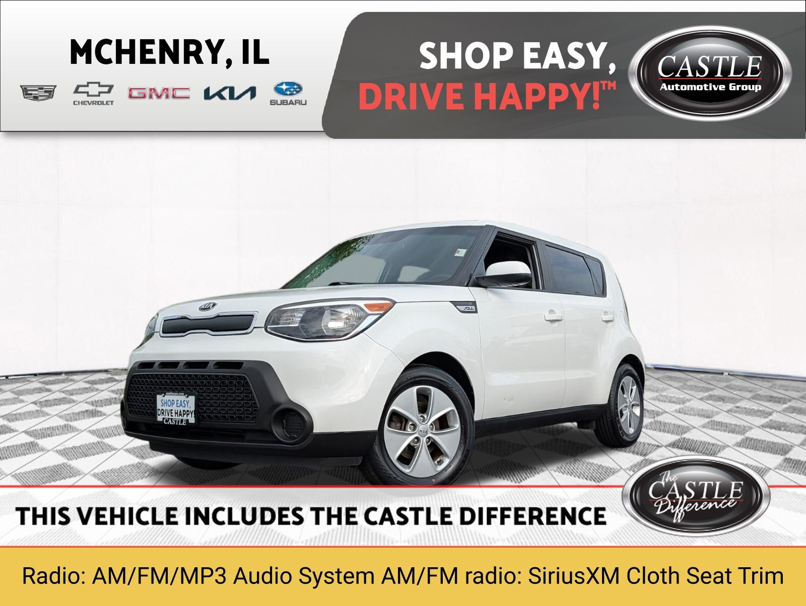 2016 Kia Soul Blanco (Clear White) Vagón Tracción delantera 6 velocidades Automática