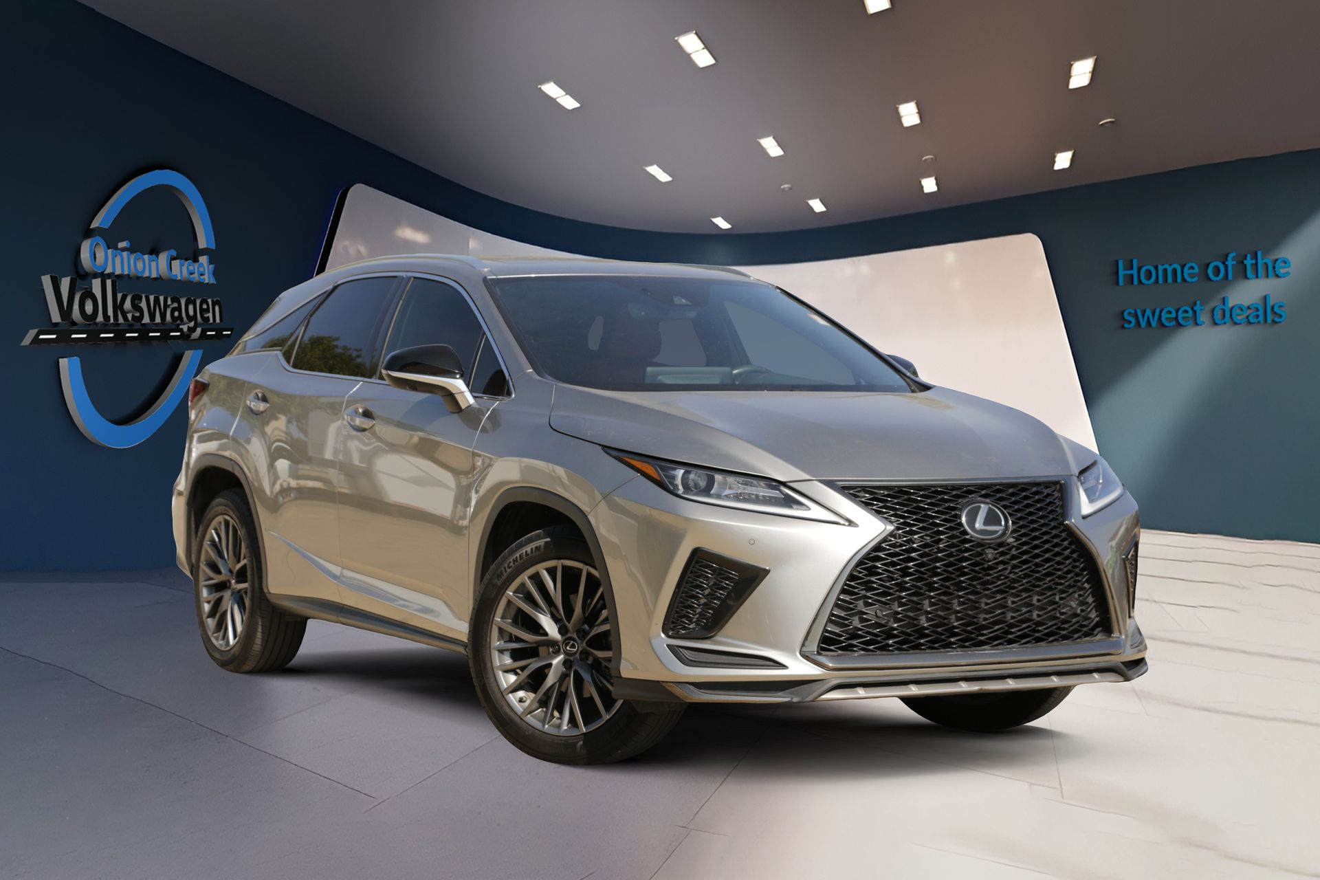 Silver 2022 Lexus RX 350 F Sport Handling AWD SUV / Crossover All-Wheel Drive 8-Speed Automatic