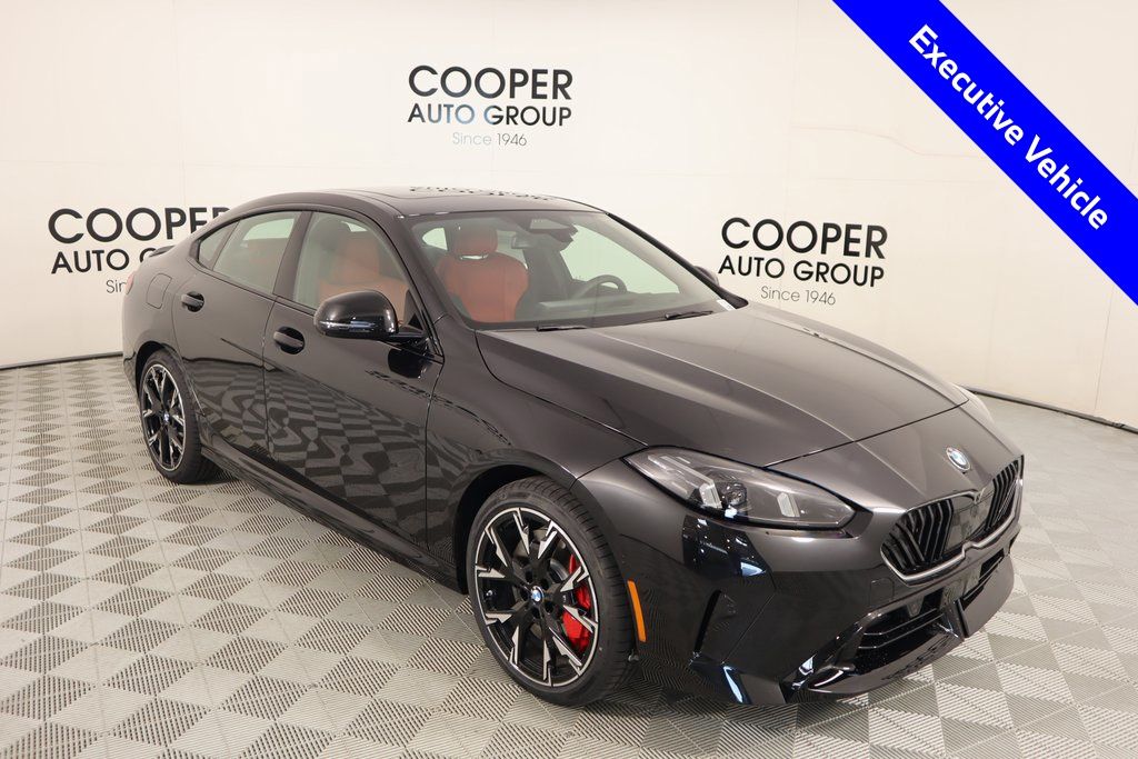Black Sapphire Metallic 2026 BMW 2 Series Sedan Front-Wheel Drive 7-Speed Automatic