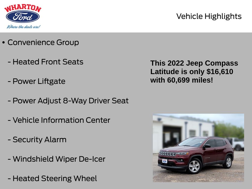 2022 Jeep Compass Latitude - 9