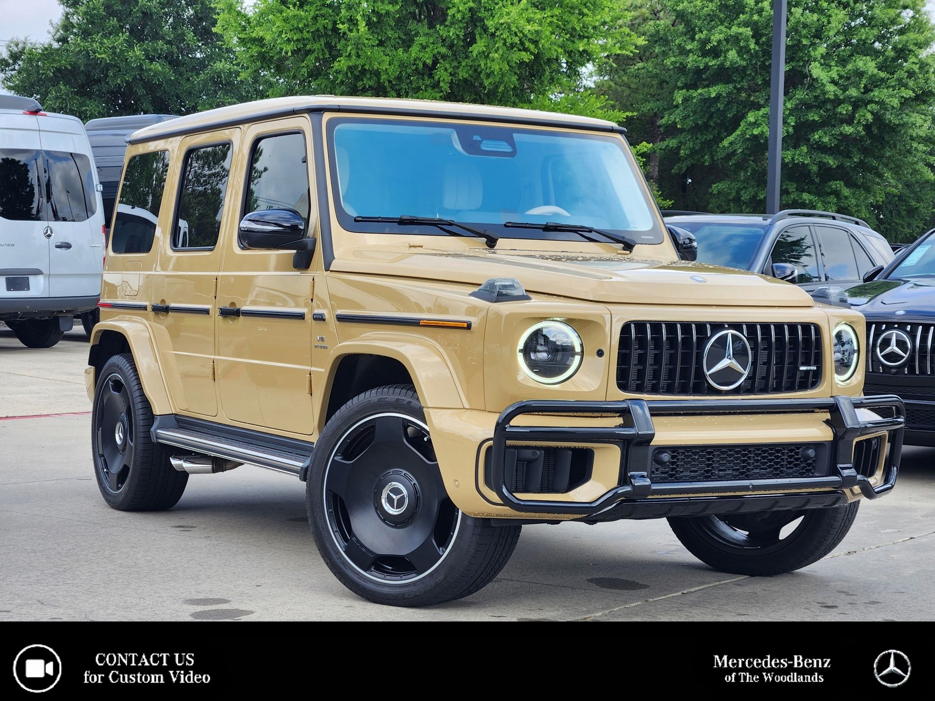 MANUFAKTUR Desert Sand 2025 Mercedes-Benz G-Class AMG G 63 4MATIC SUV / Crossover All-Wheel Drive 9-Speed Automatic