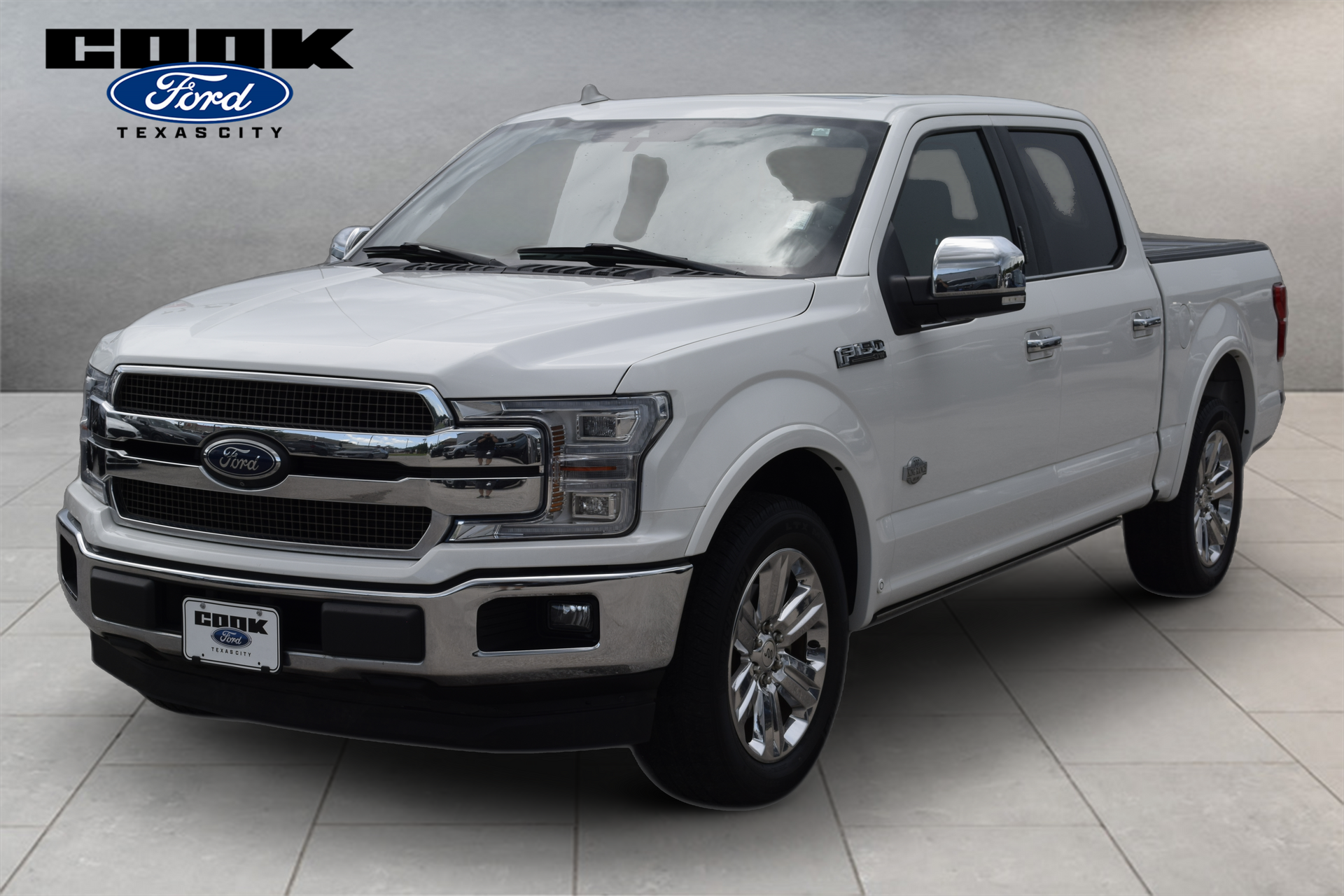 2020 Ford F-150 King Ranch White at DeMontrond Gulf Freeway