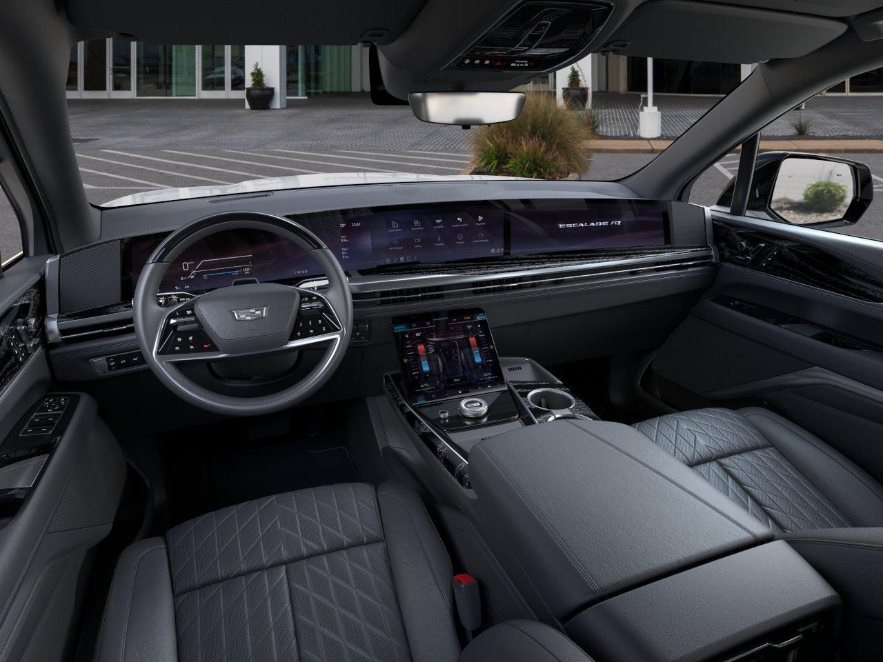 2026 Cadillac Escalade IQ Luxury White at Bayway Cadillac Southwest