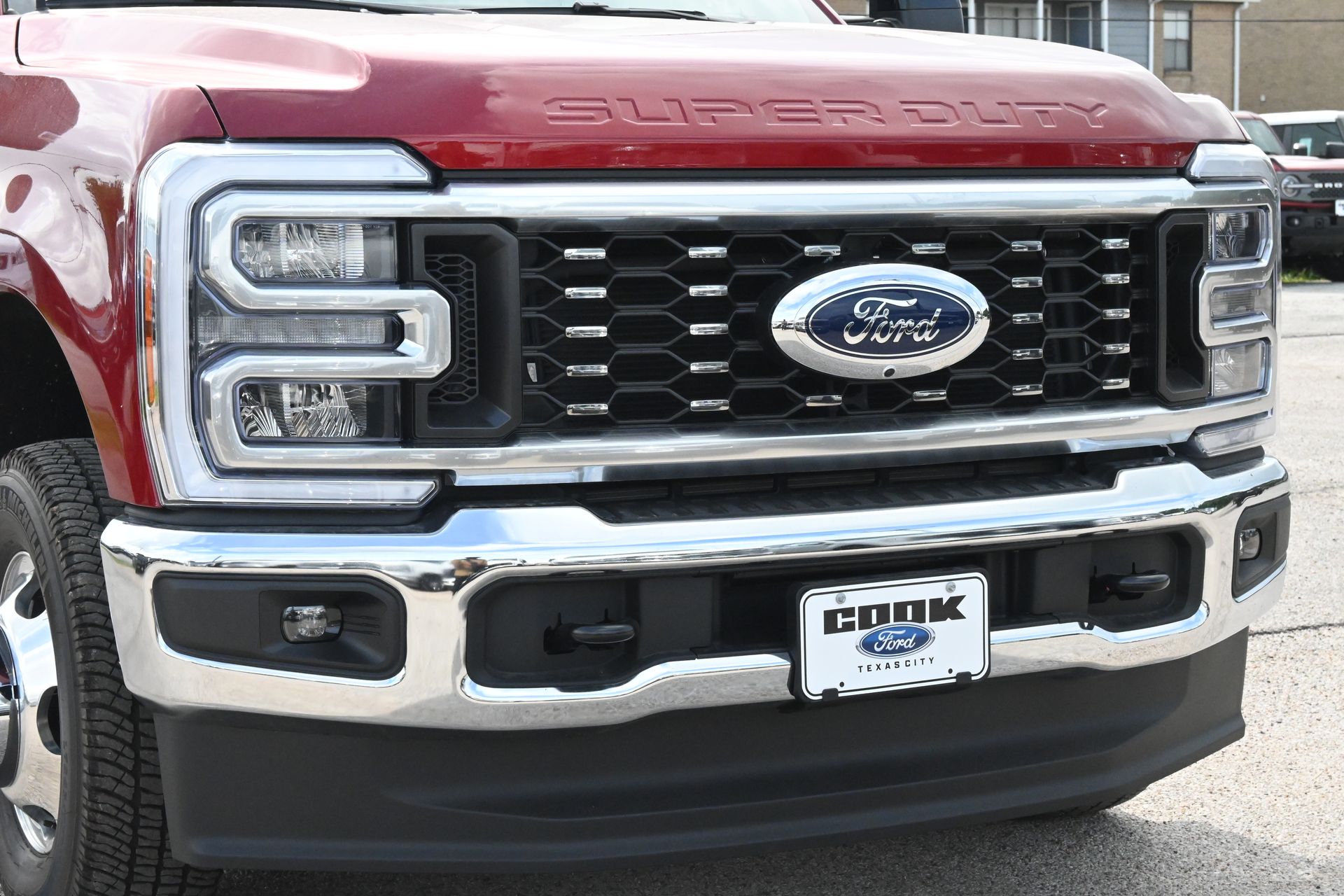 2026 Ford F-350SD Lariat Red at EAG Ford Navasota