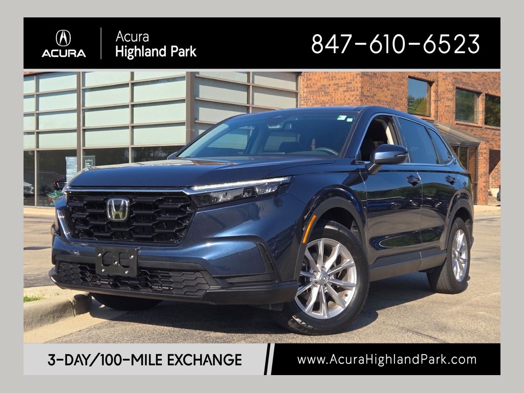 Canyon River Blue Metallic 2024 Honda CR-V SUV / Crossover All-Wheel Drive Continuously Variable Transmission